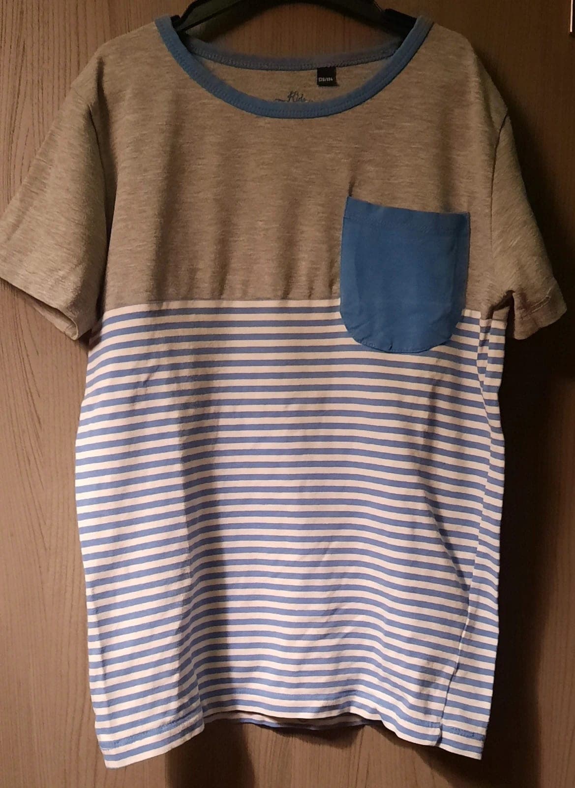 Primark gestreept jongensshirt met borstzak