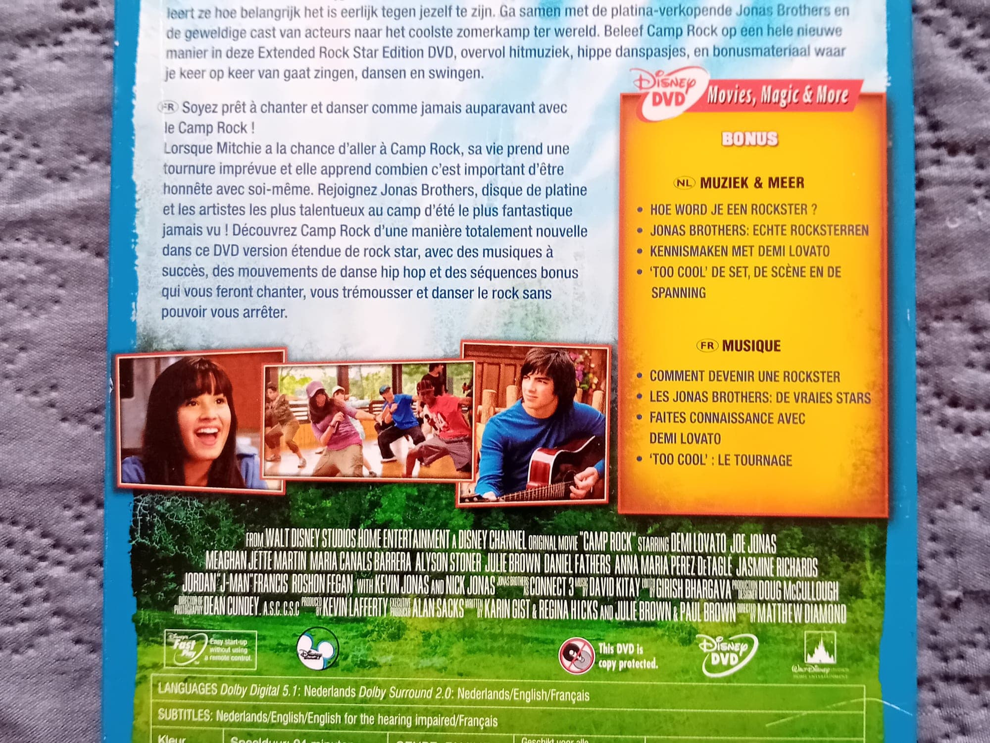 Camp Rock - Dutch Import (uk Import) Dvd [region 2]