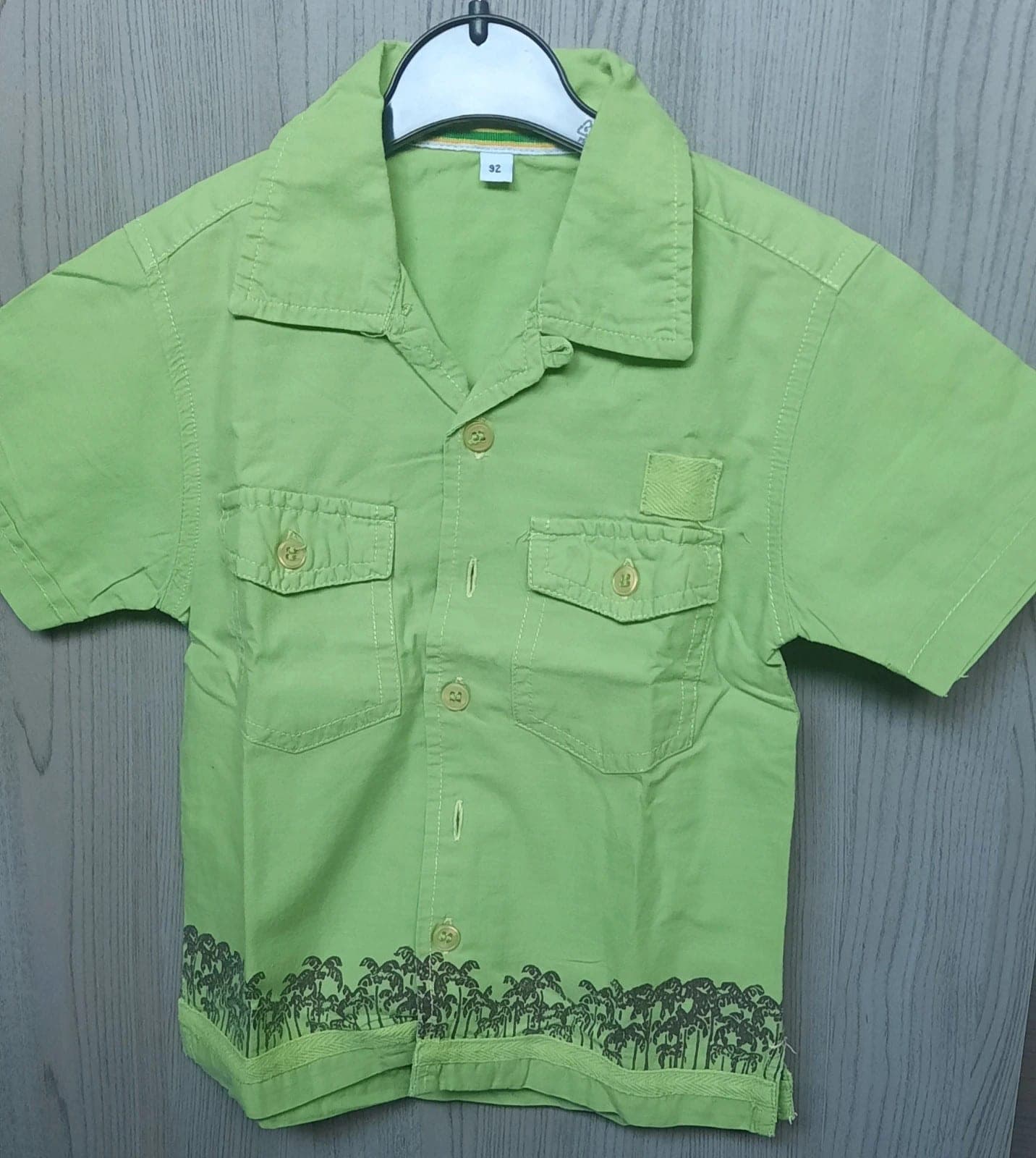 Zeeman hemdje met palmboomprint