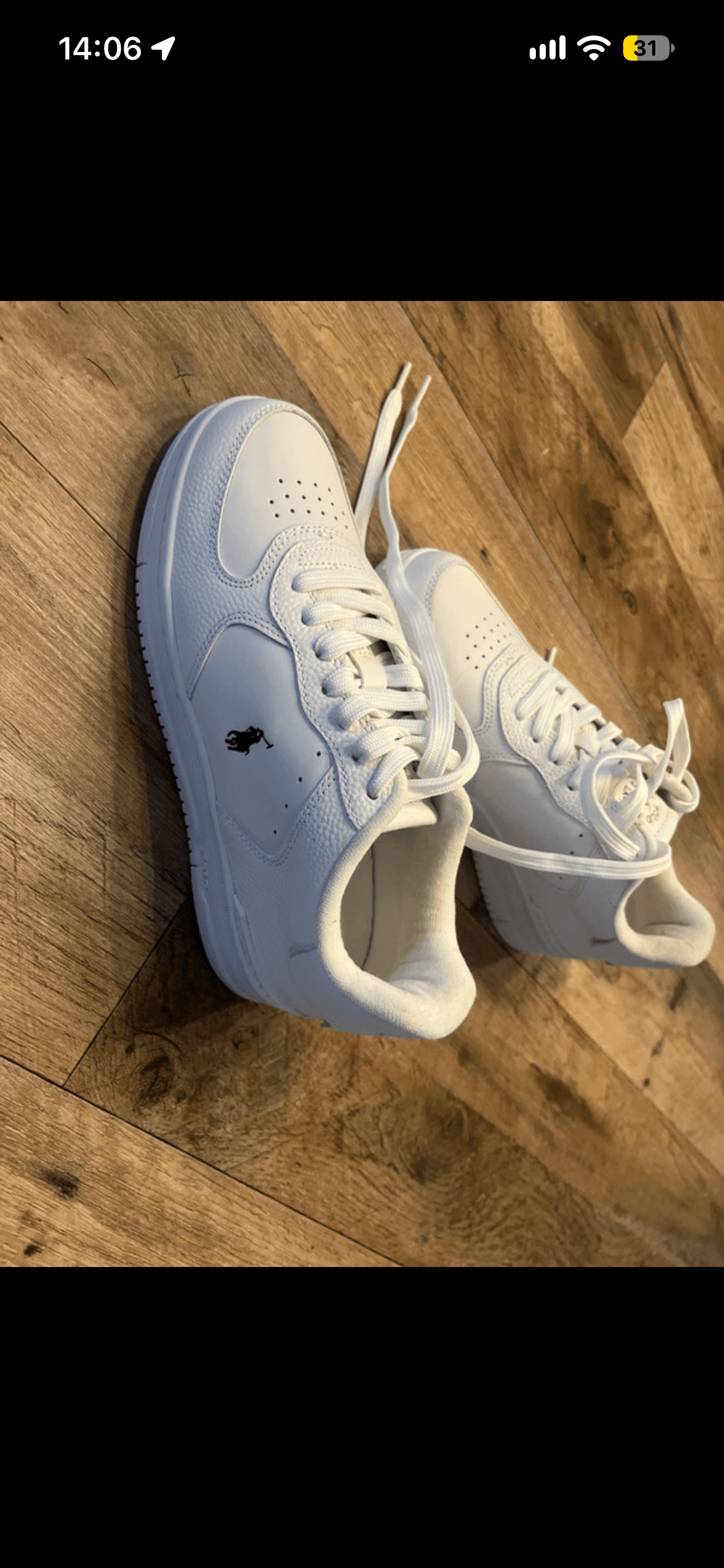 Polo Ralph Lauren witte sneakers