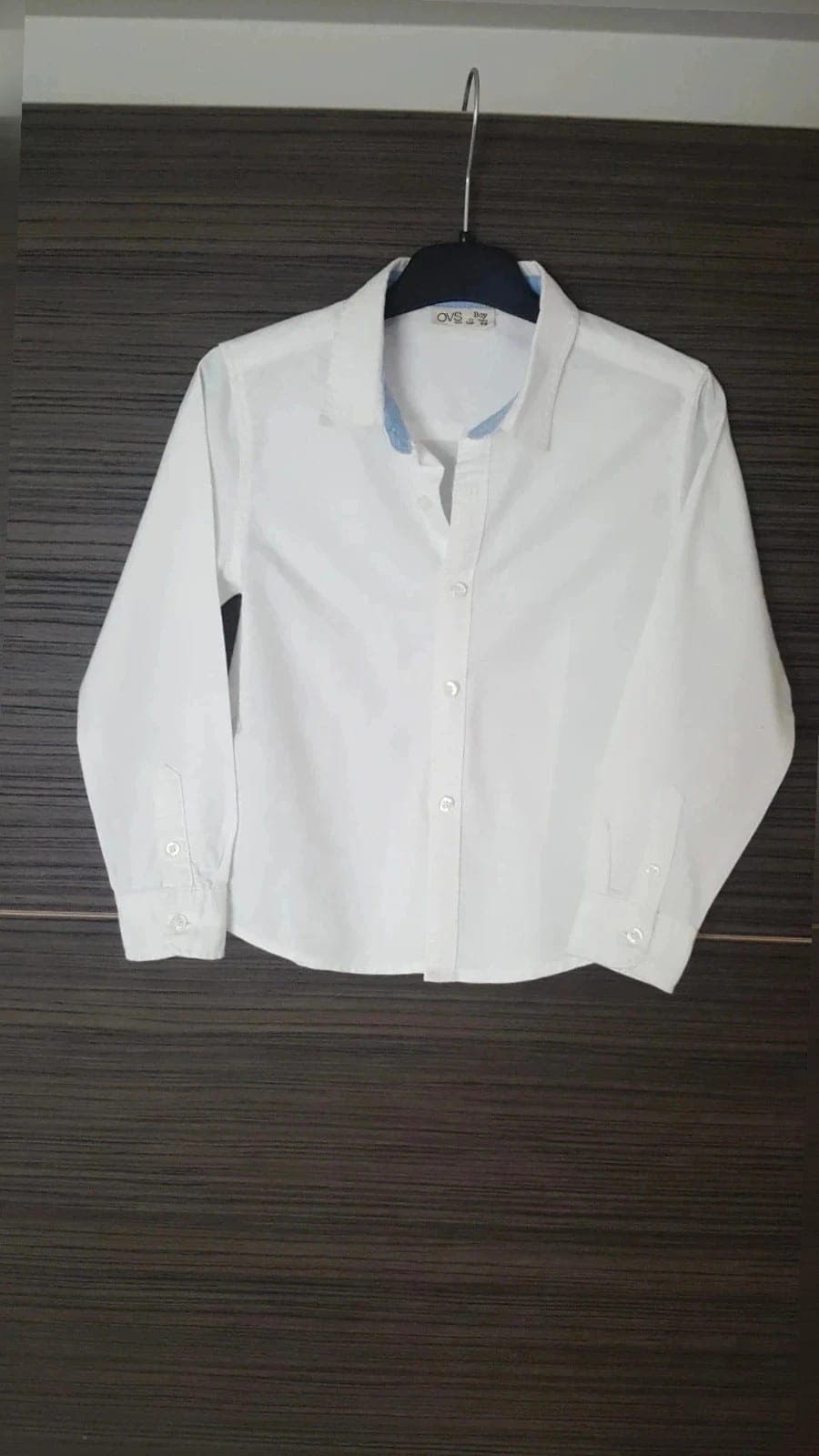*NIEUW* Wit hemd oVS maat 110