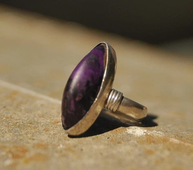 Sugliet ring in zilver