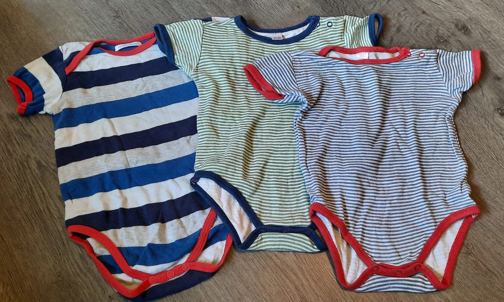 3 Zeeman body's maat 74 cm (9-12 mnd)