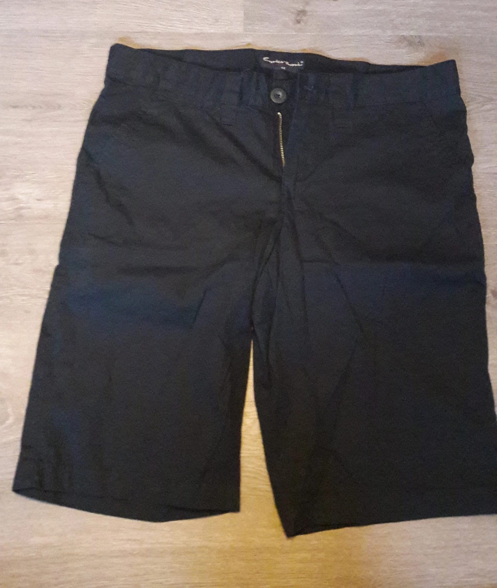 Enrico Mori korte broek, effen