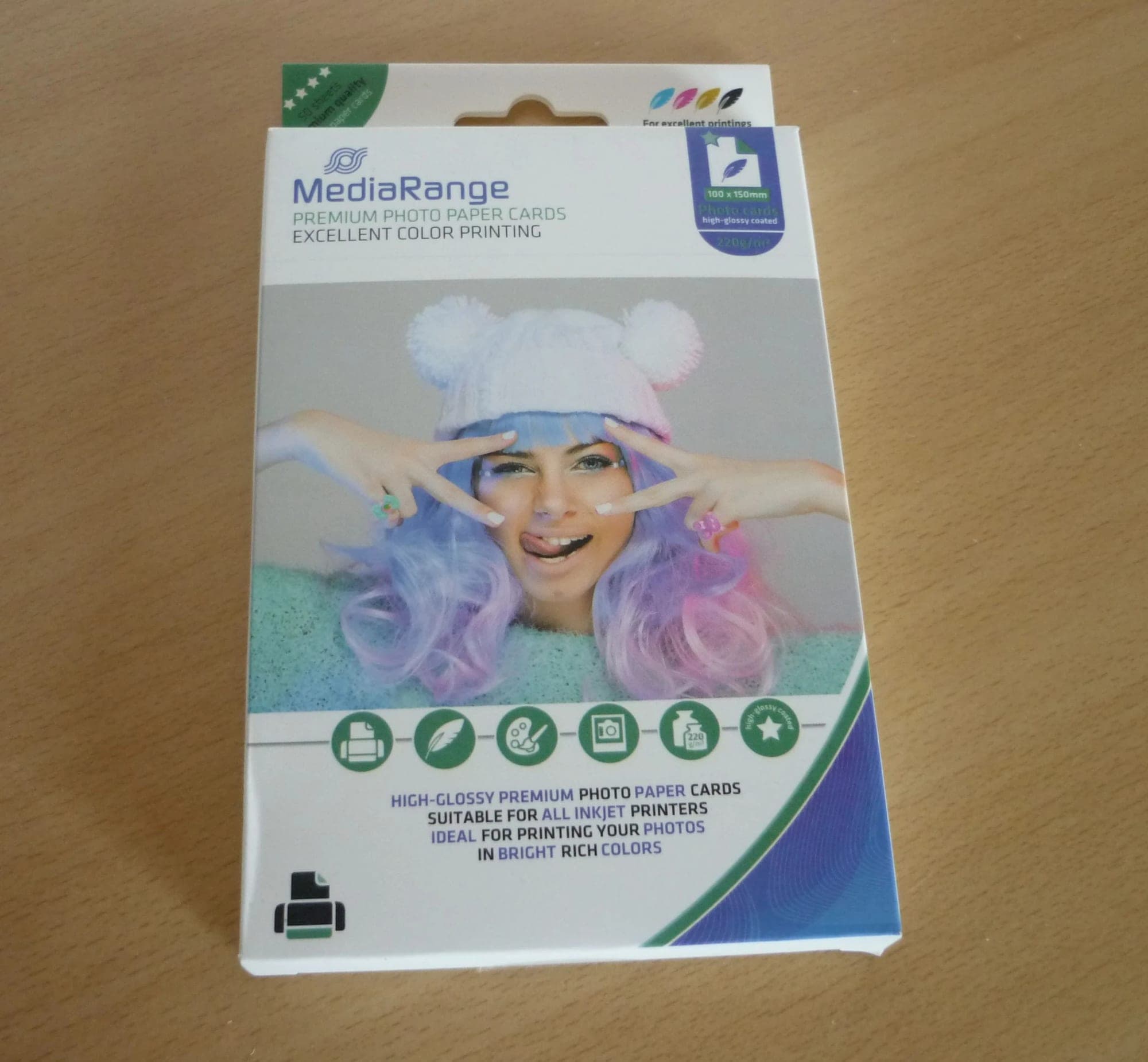 Fotopapier 100 x 150 mm high glossy 50 vellen