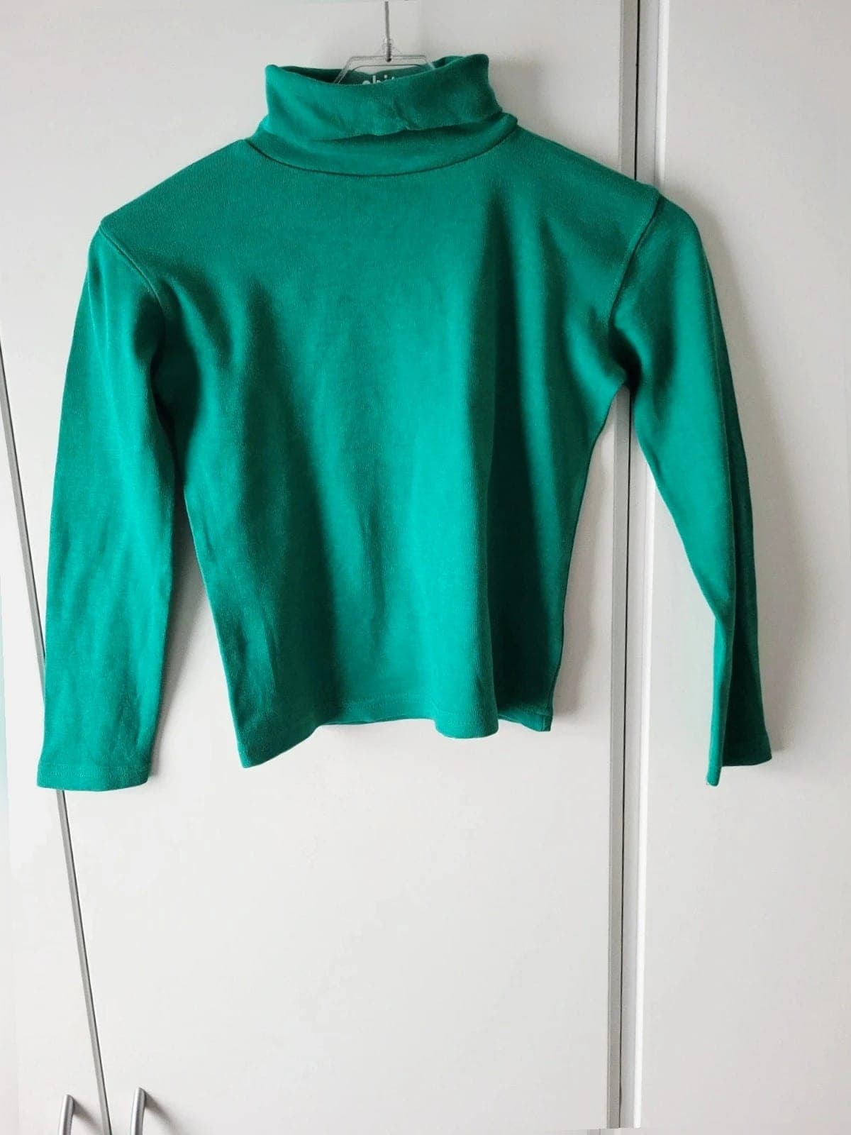 Groene Coltrui / turtleneck Zeeman maat 122/128