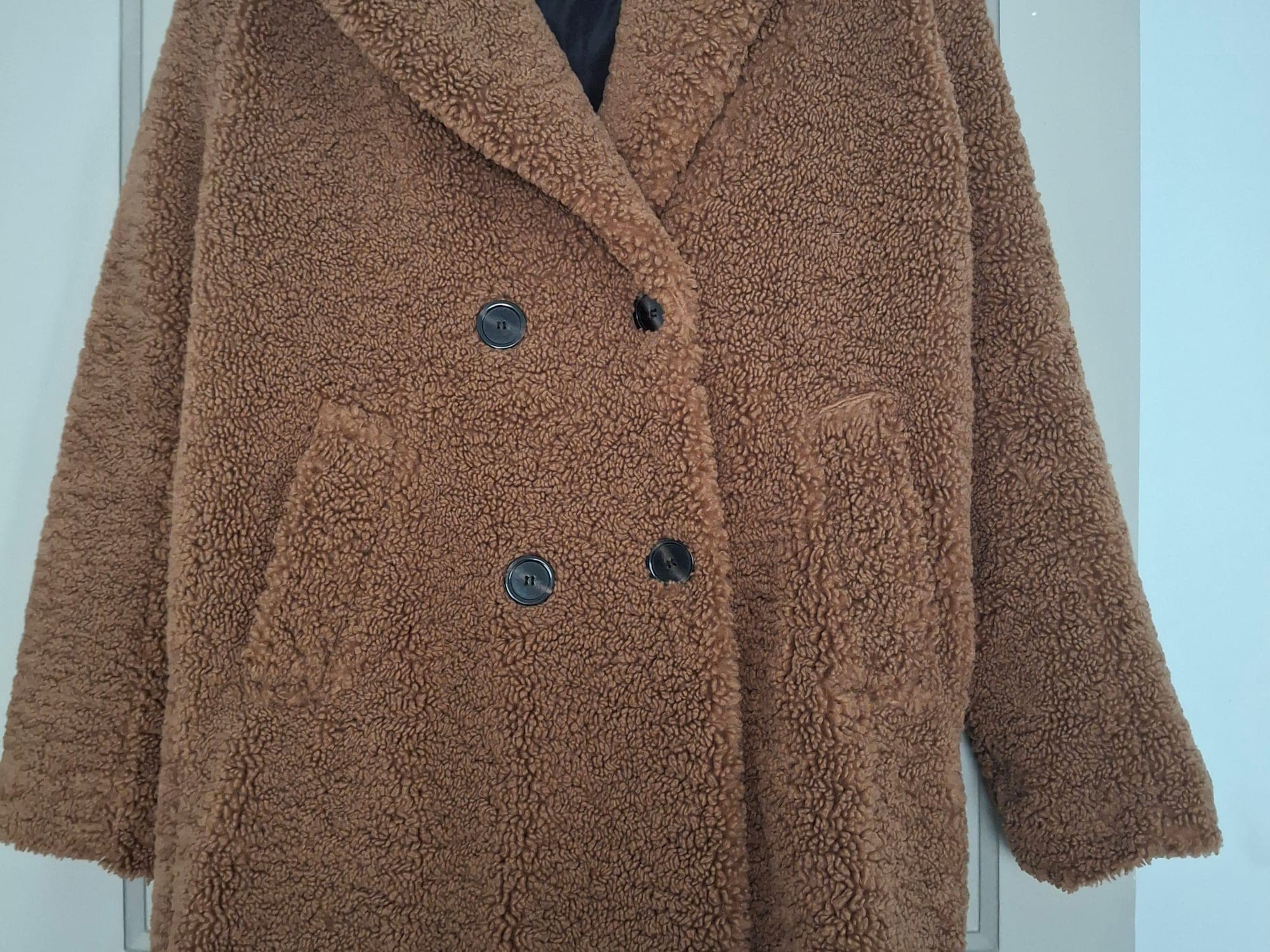 Bershka teddy coat