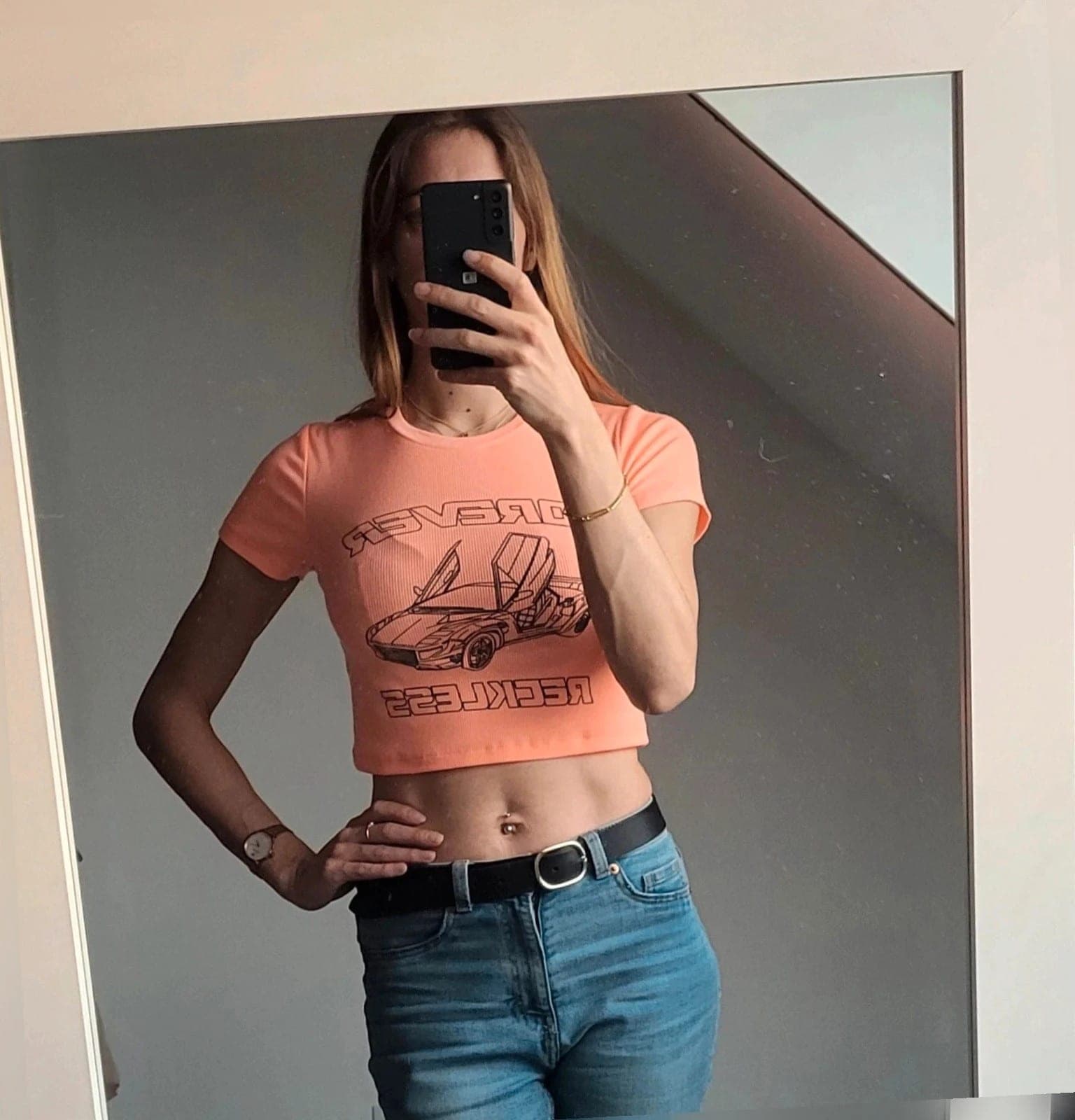 *NIEUW* Crop Top Bershka Maat M
