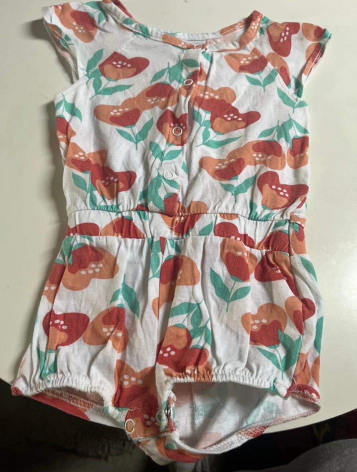 Combinaison bébé BUB'L imprimé fruits et feuilles taille 6m