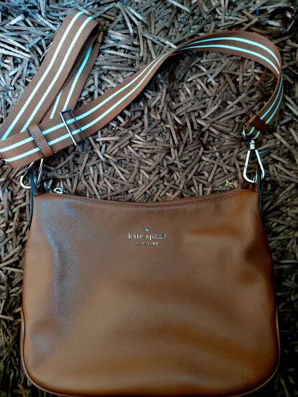 camelkleurige crossbody Kate Spade