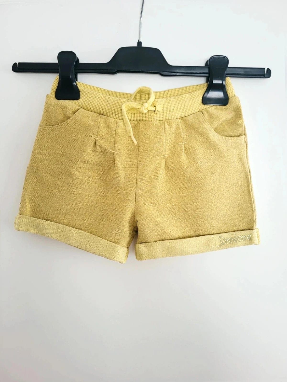 Someone short Geel maat 116 meisje zomer shortje