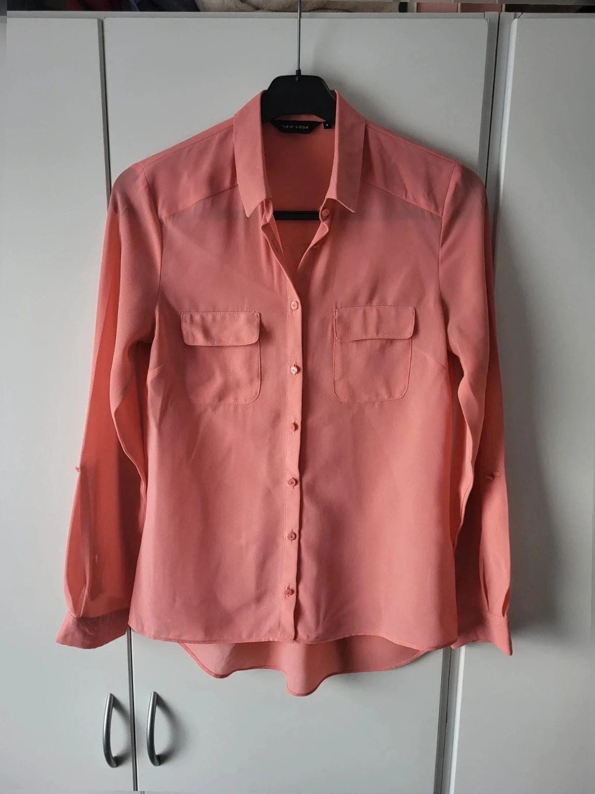 New Look coral roze blouse Met Zakken | EU 36 / UK 8