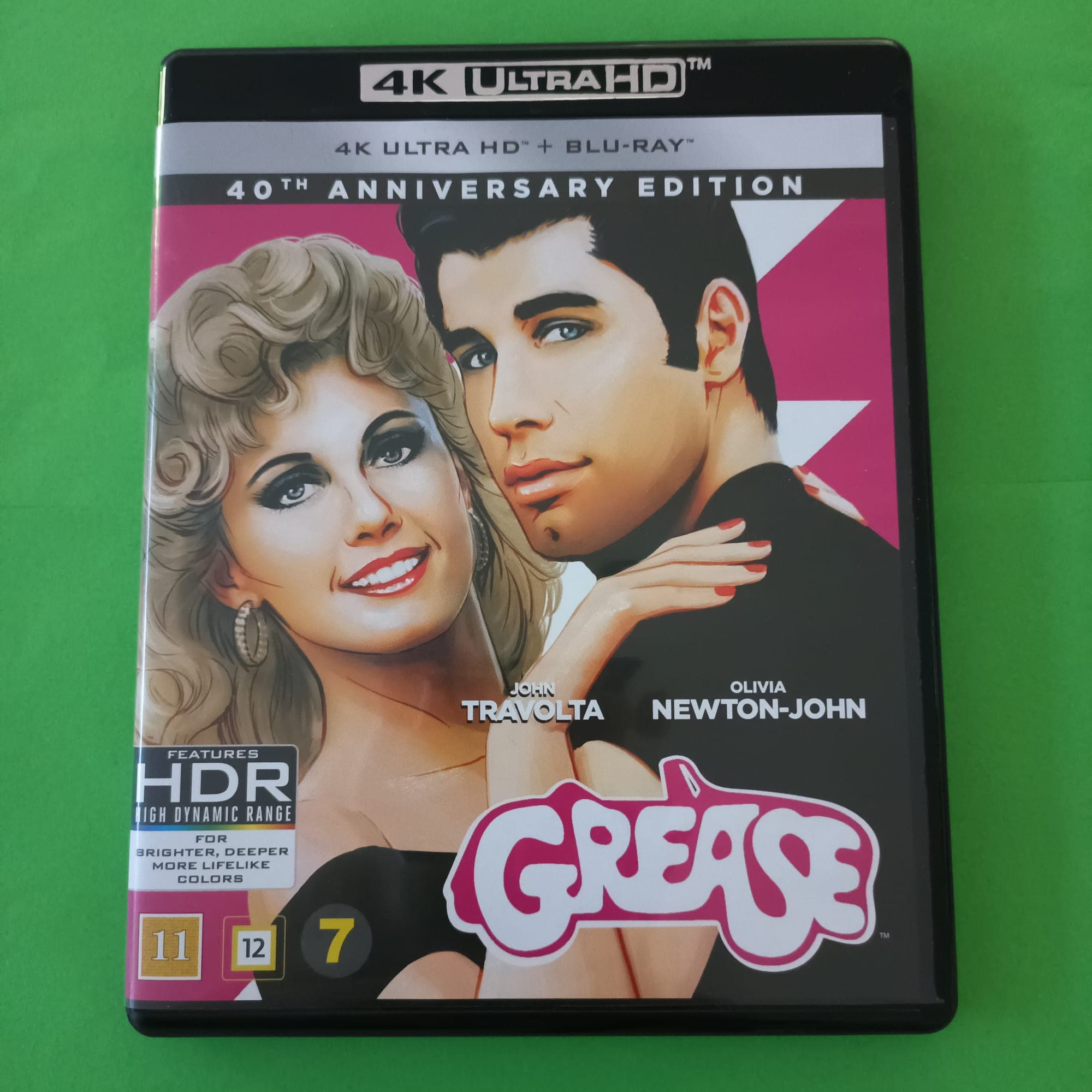 Grease 40th Anniversary 4k Uhd + Blu Ray