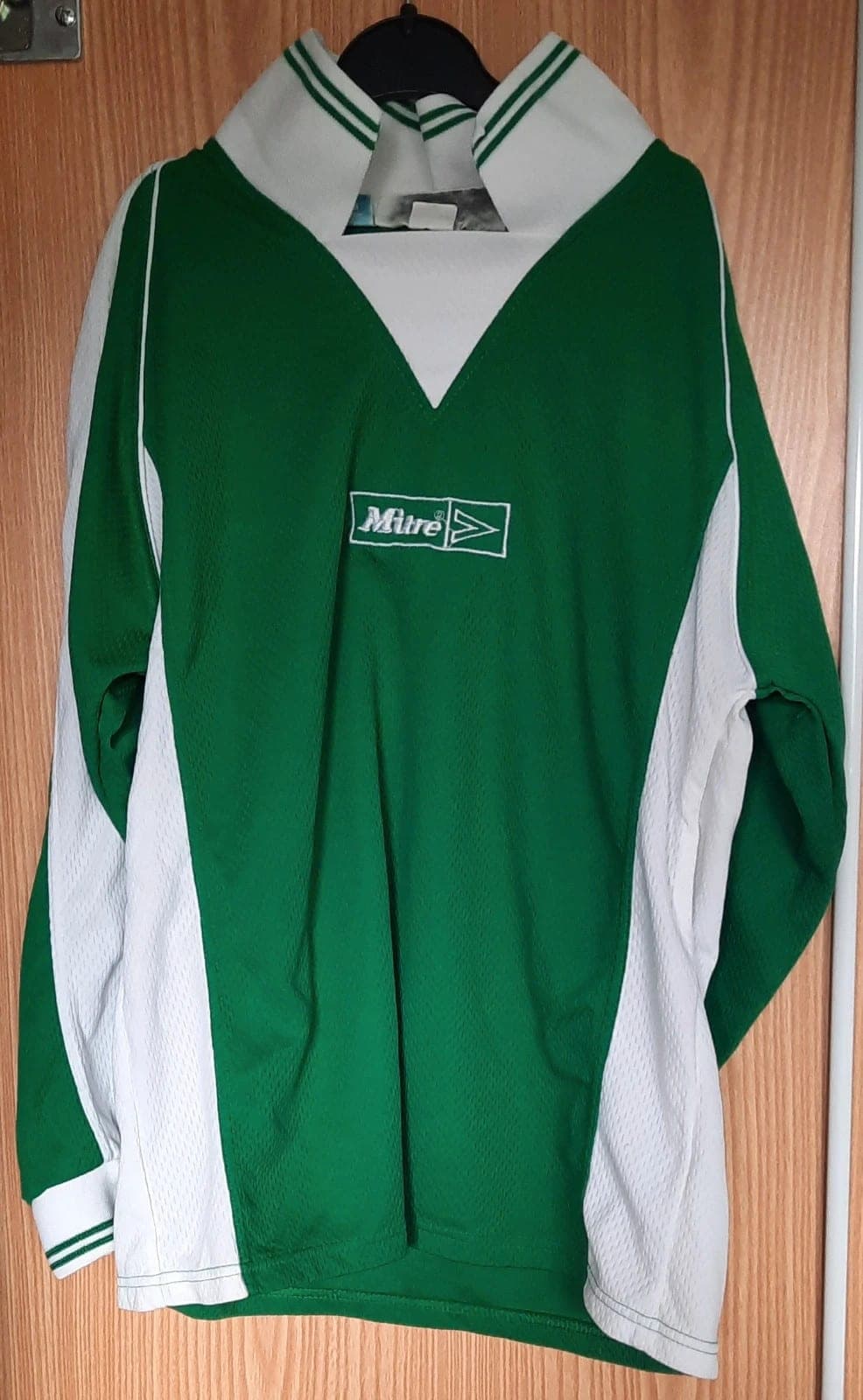 Mitre voetbalshirt longsleeve maat 116