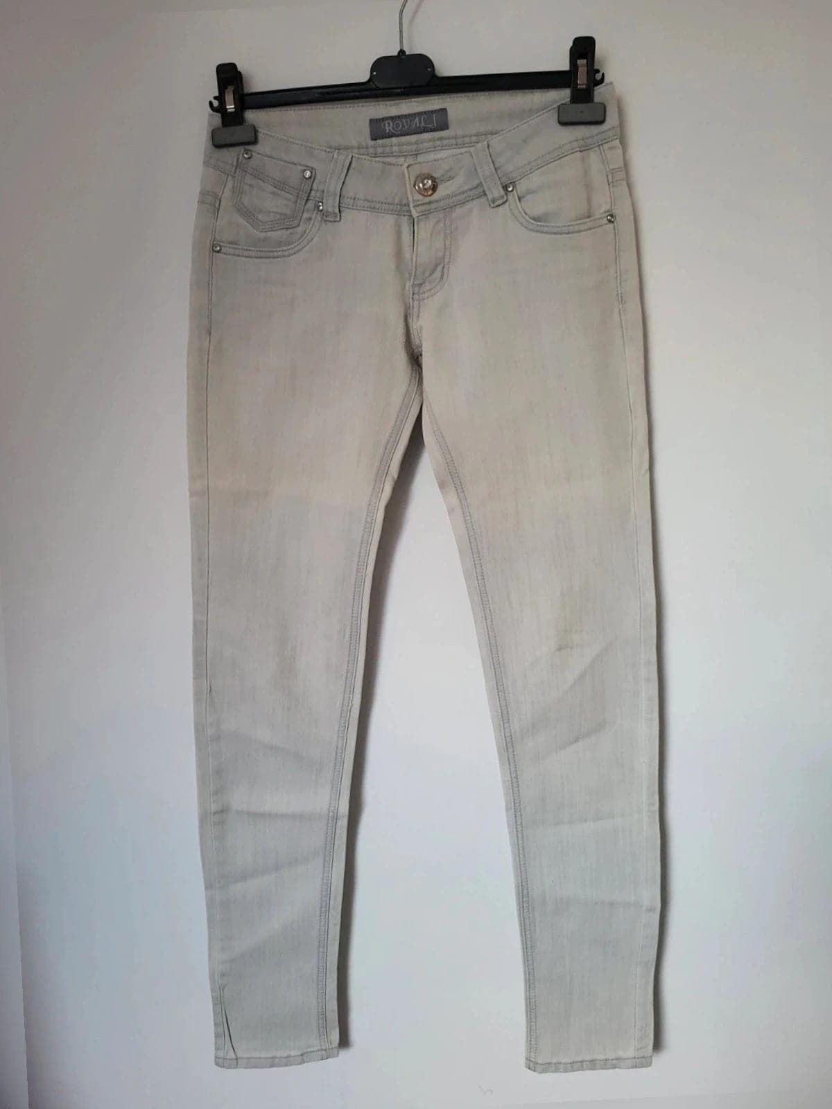 Lichtgrijze jeans maat 36