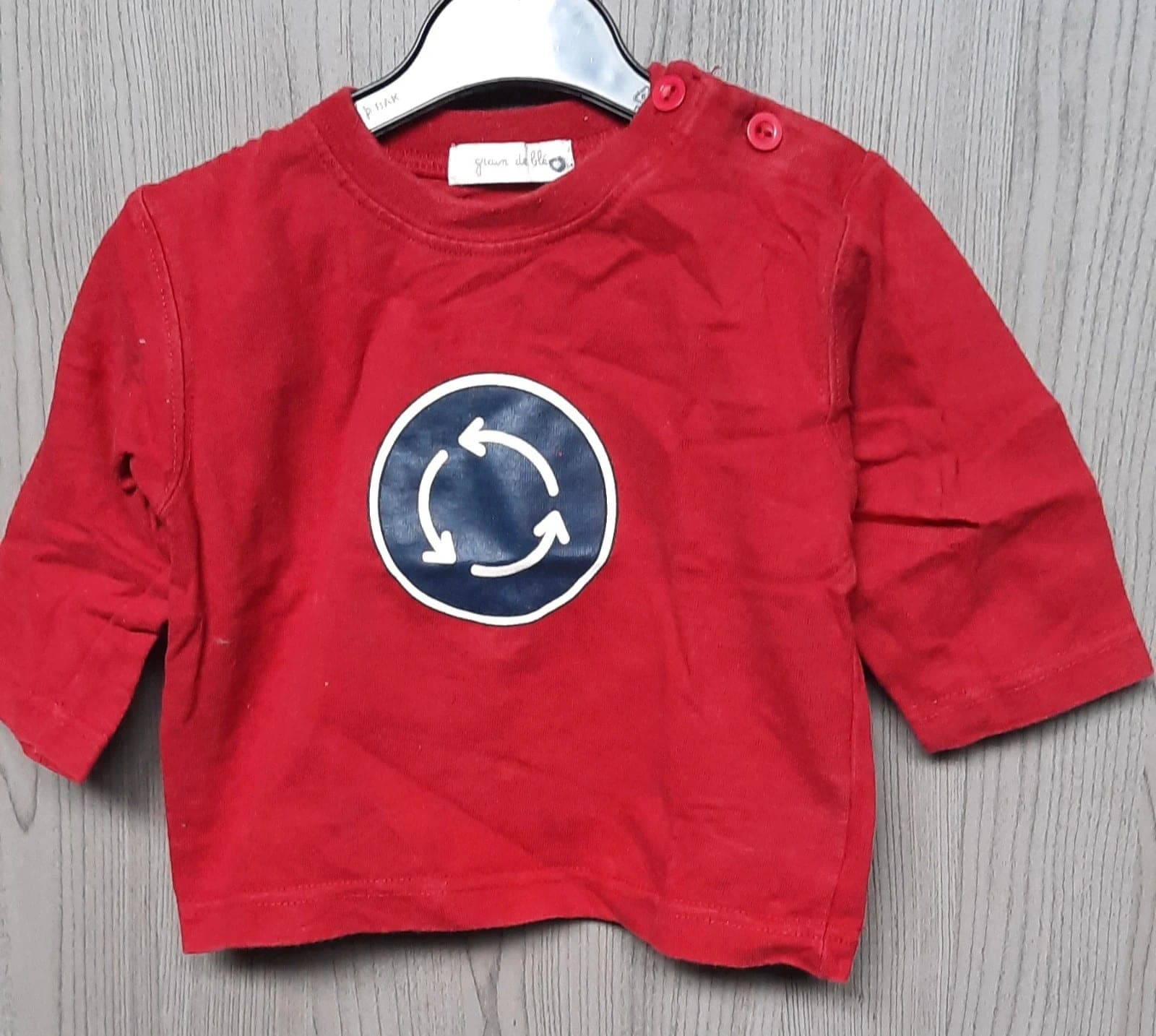 Grain de Blé longsleeve 6-9 maanden