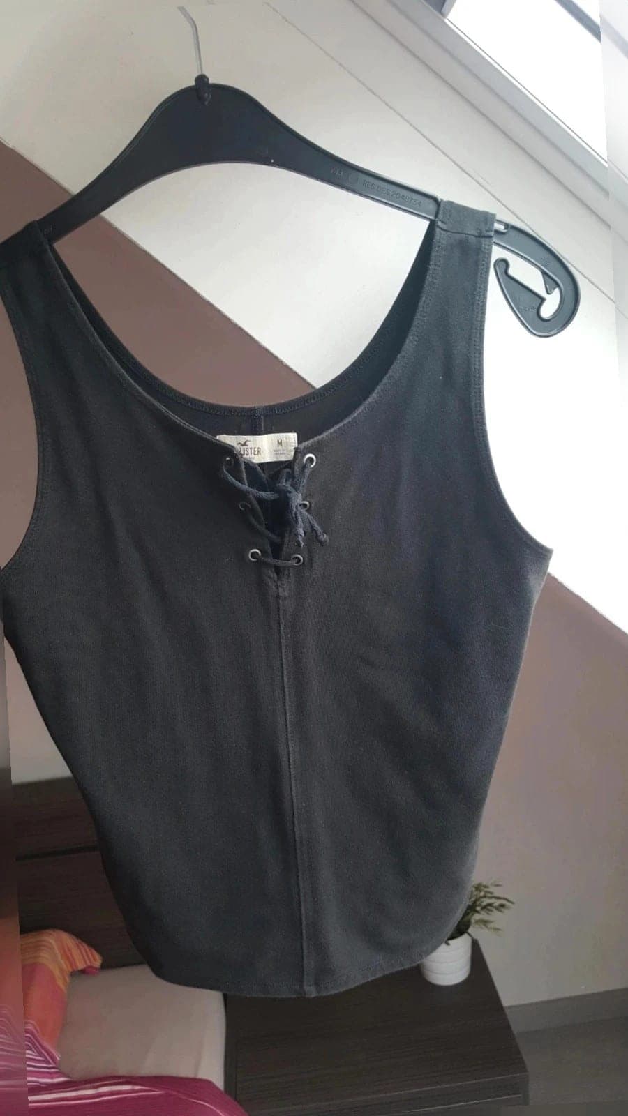 Zwarte Top Hollister