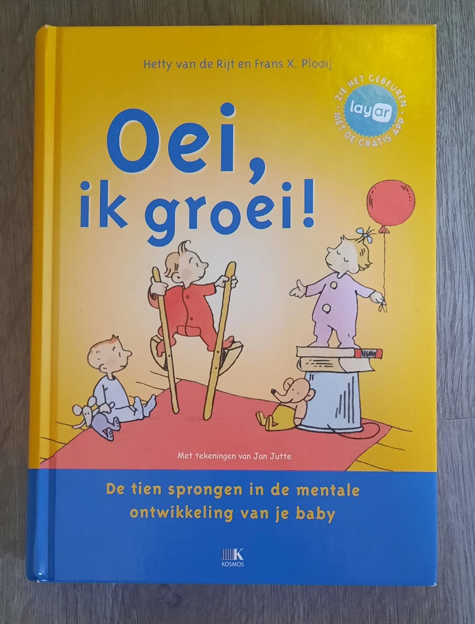 Boek Oei, Ik Groei - Baby's mentale ontwikkeling
