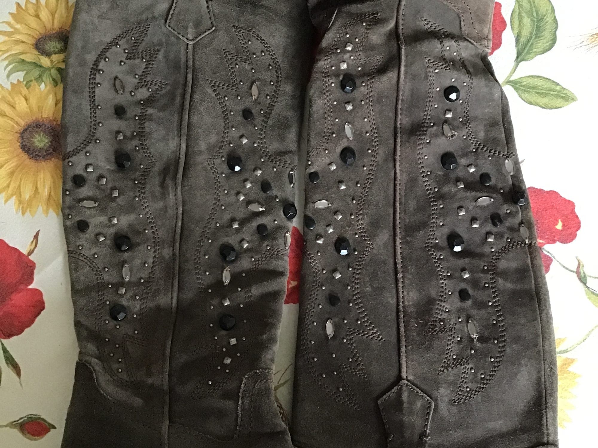 Mt 39 Coralblue Leather Boots
