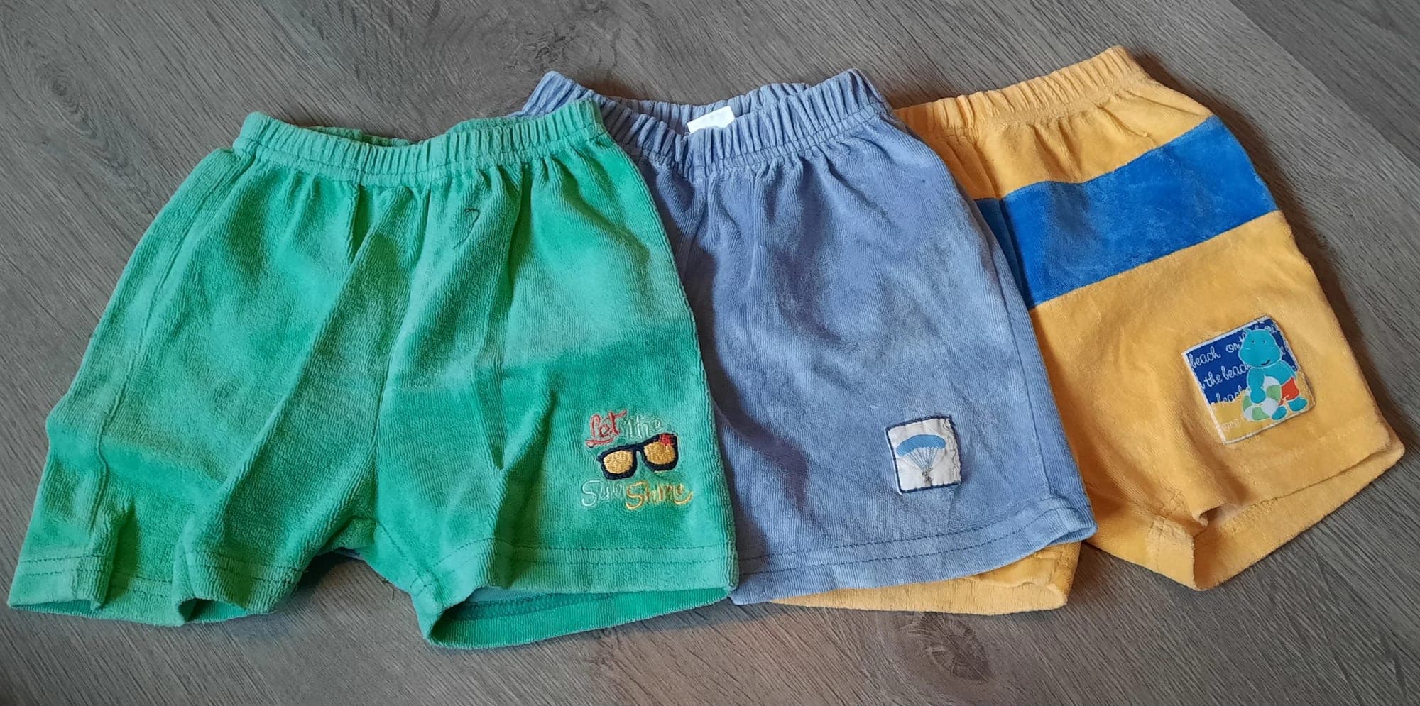 Sponsenbroekjes zomerbroek 74 cm