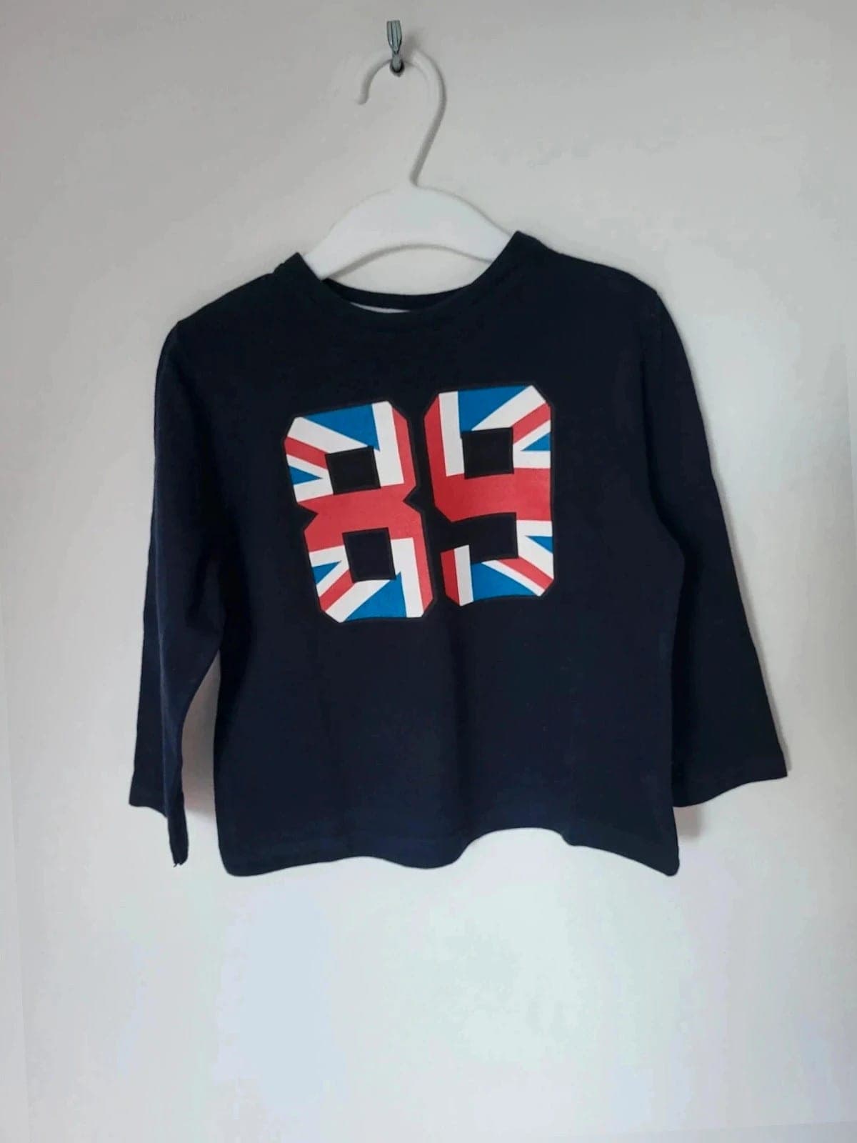 Donkerblauwe Longsleeve maat 98 primark