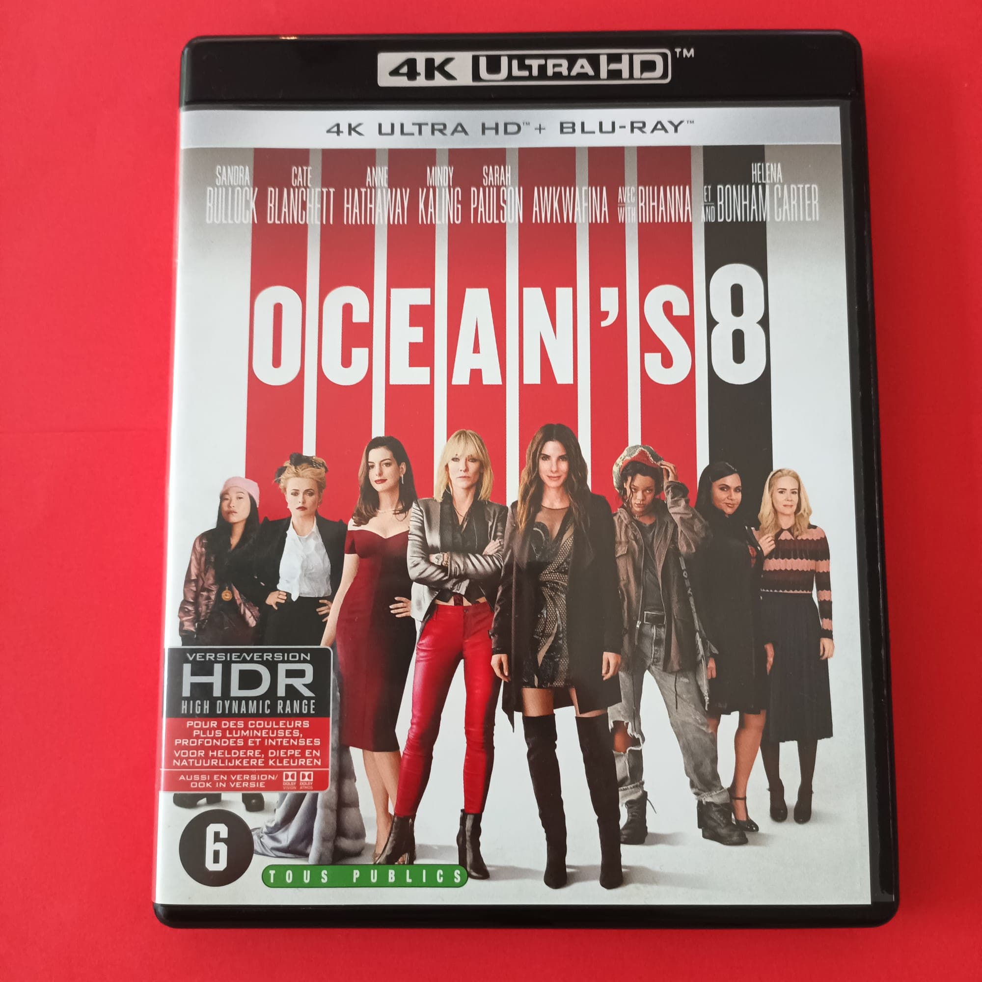 Ocean's Eight (uk Import) Blu-ray 4K