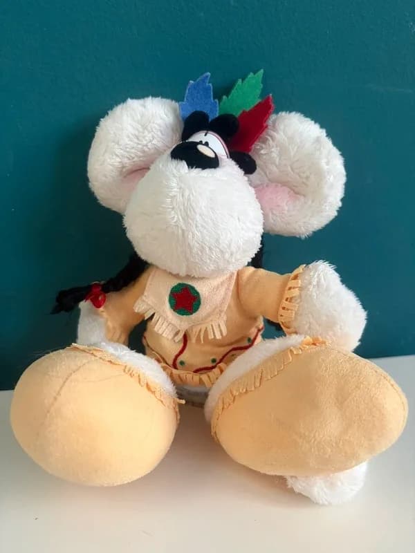 🌸🌸 Diddlina indiaan knuffel - Diddl
