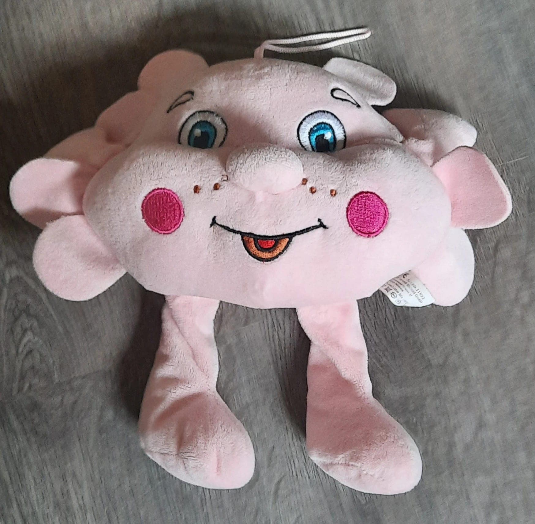 Roze knuffel - zachte speelkameraad