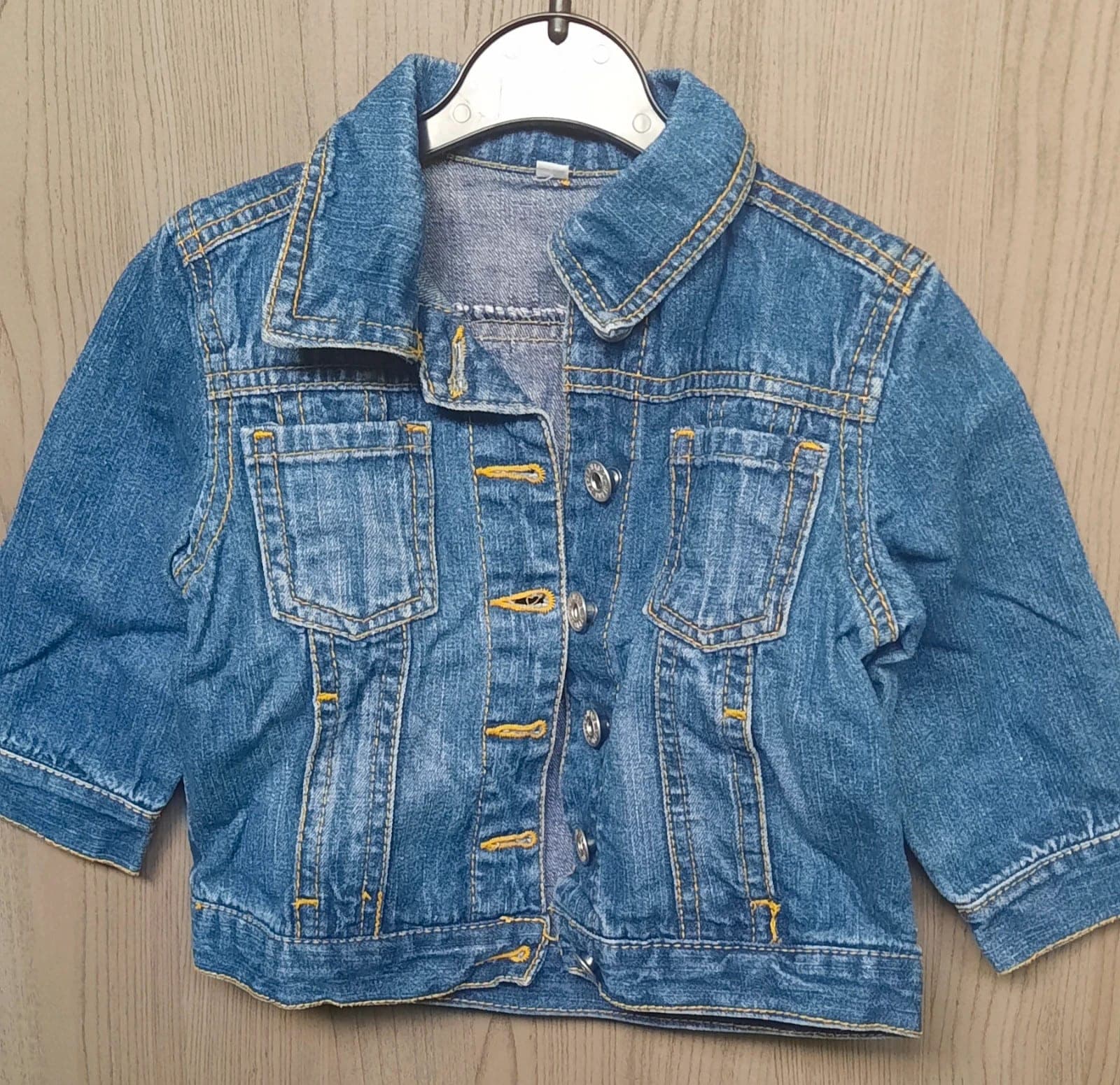Zeeman jeansjasje maat 80 cm