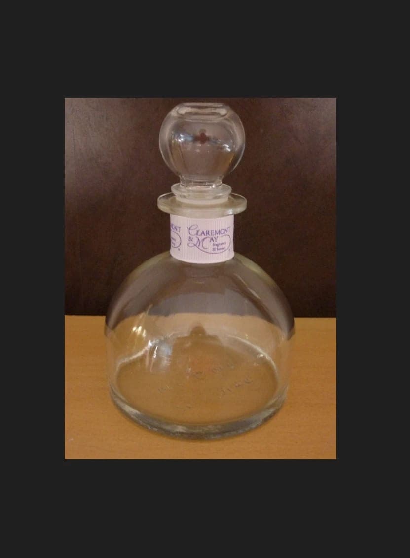 Glazen fles met stop 25 cl