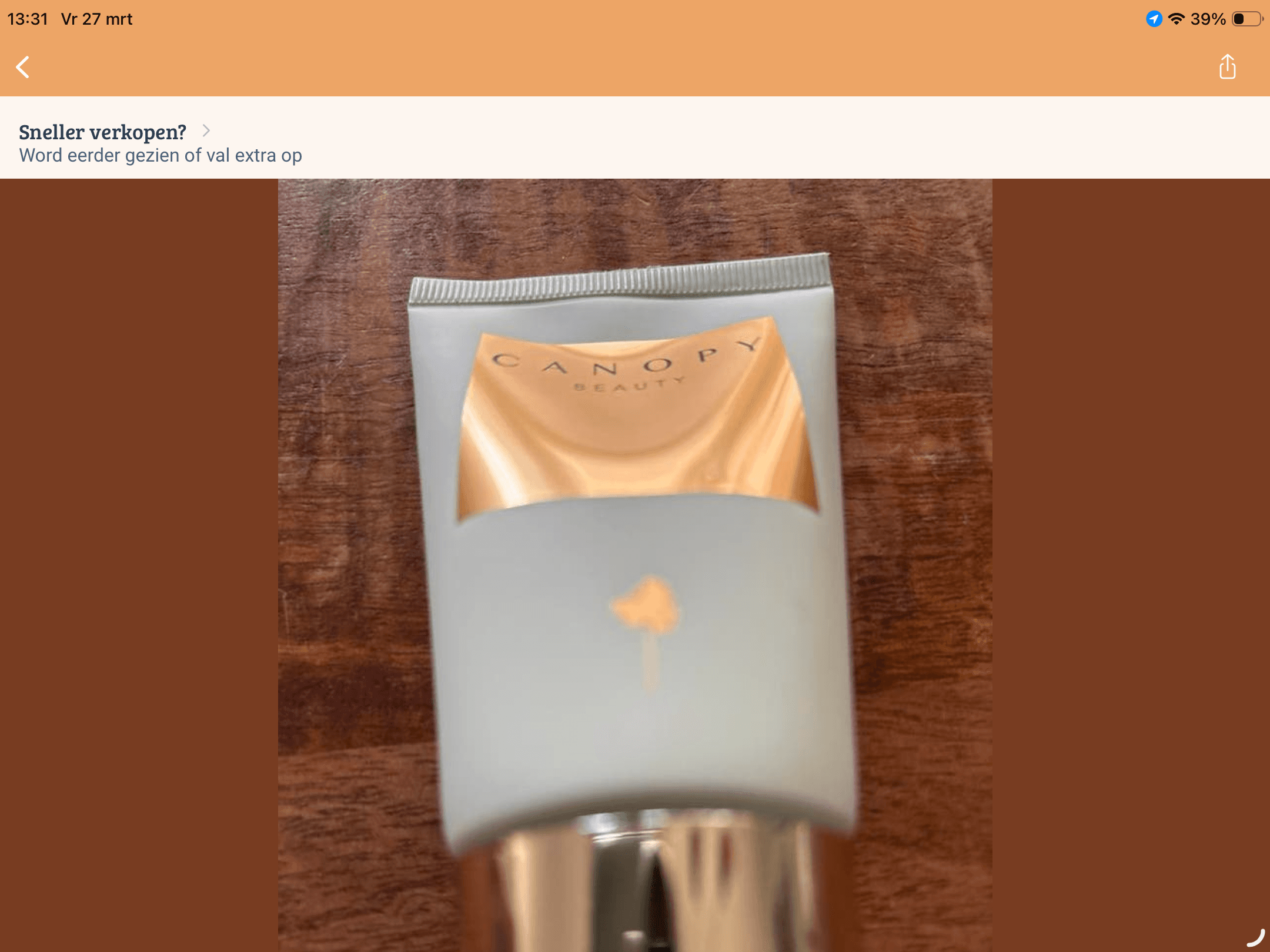 Crème solaire Canopy Beauty SPF