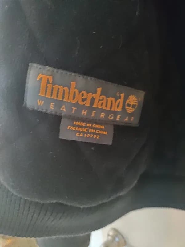 Timberland WeatherGear zwarte winterjas met capuchon