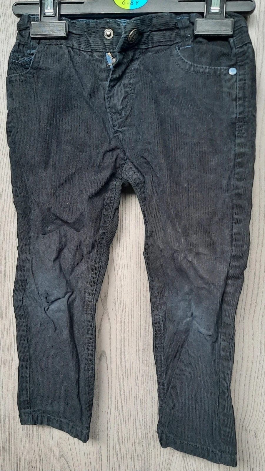 Sergent Major ribfluwelen broek voor jongens