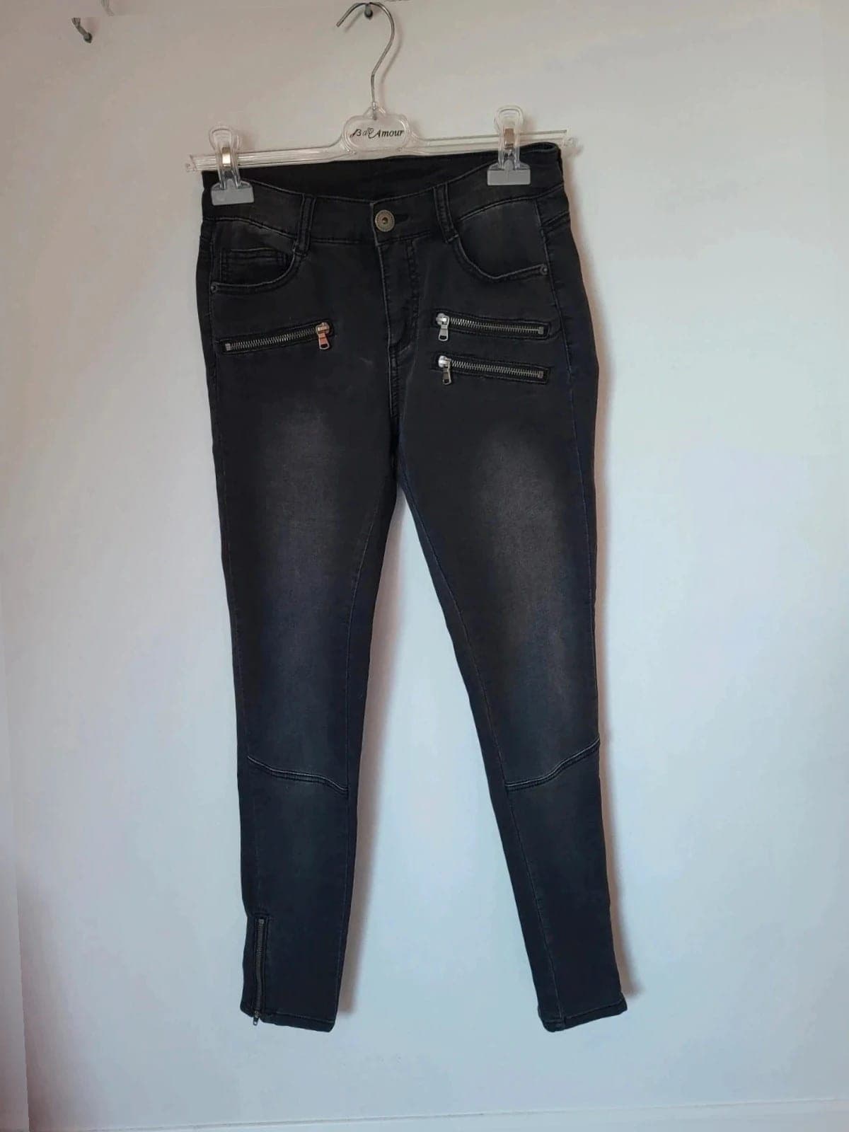 Grijze jeansbroek kappahl maat 34
