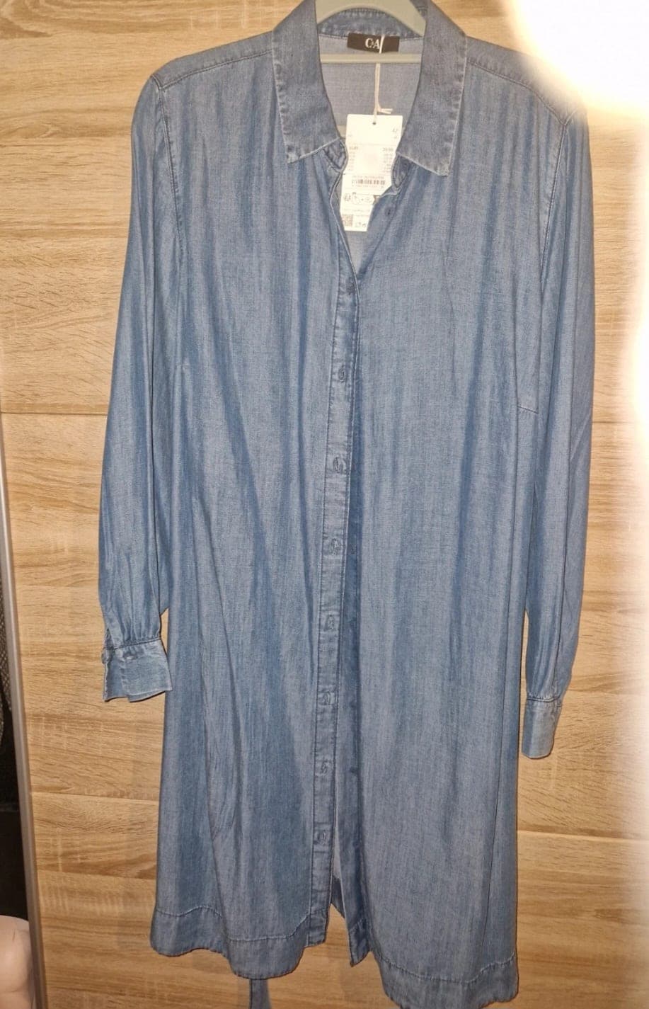 CA denim jurk/blouse - blauw