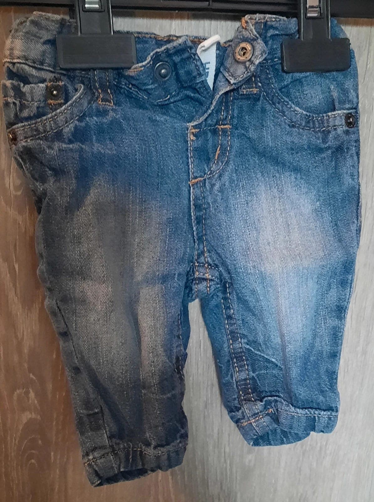 HEMA jeans broekje voor baby 56 cm