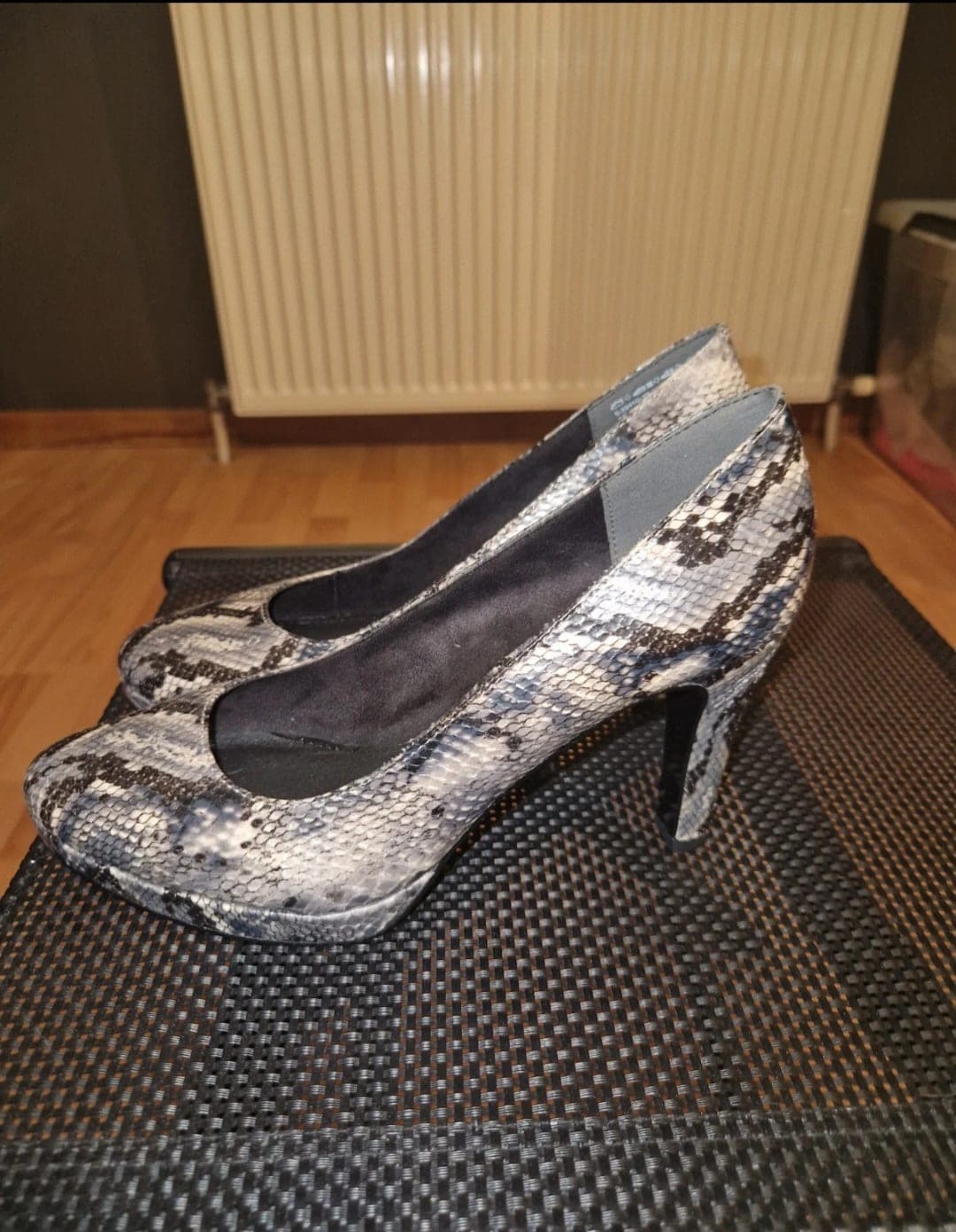 S.Oliver slangenhuid pumps met hak - maat 41