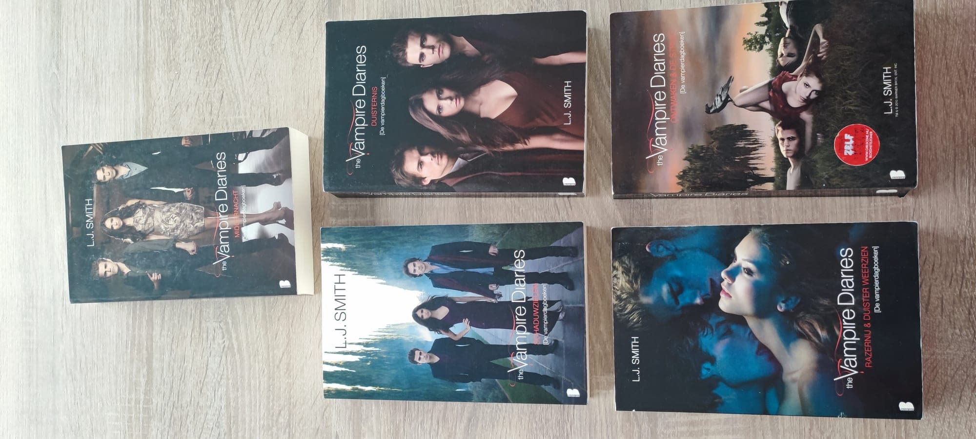 The Vampire Diaries - Complete serie boeken