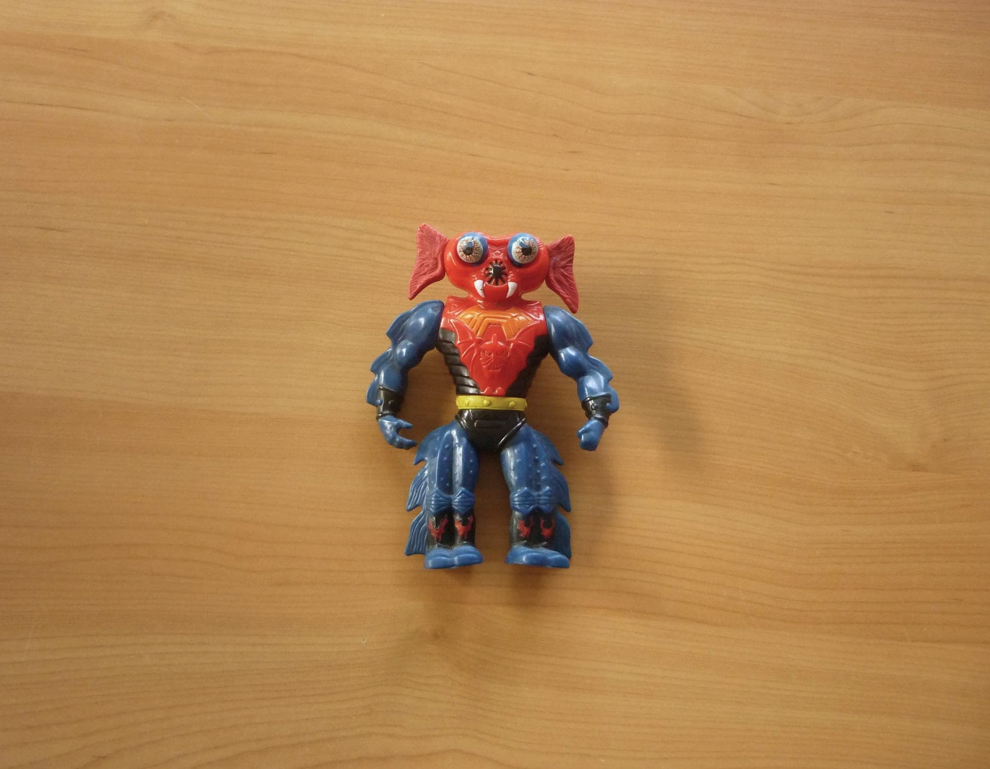 Vintage Retro Masters of the Universe MOTU Mattel Mantenna met werkende ogen