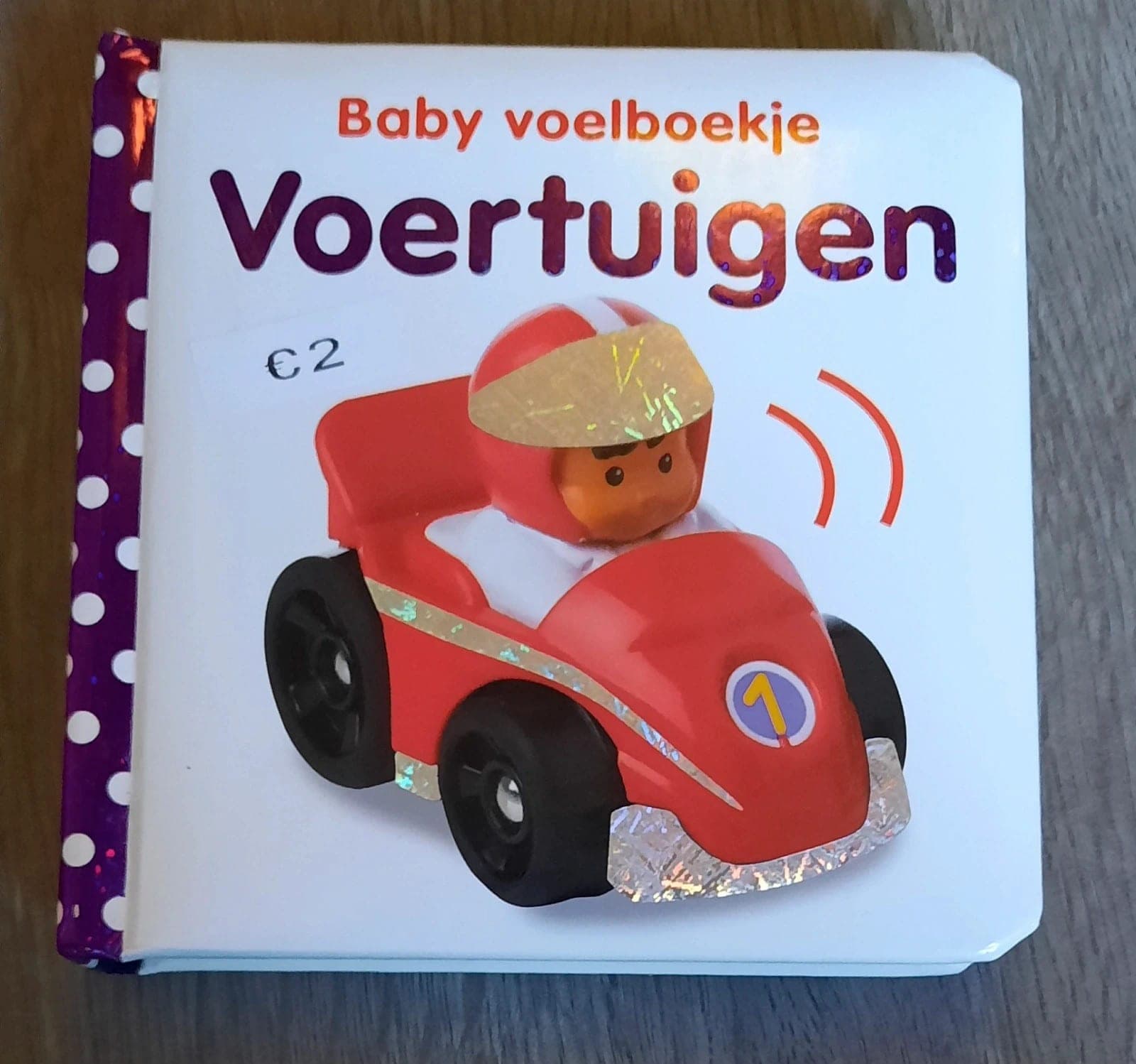 Baby Voelboekje met Voertuigen