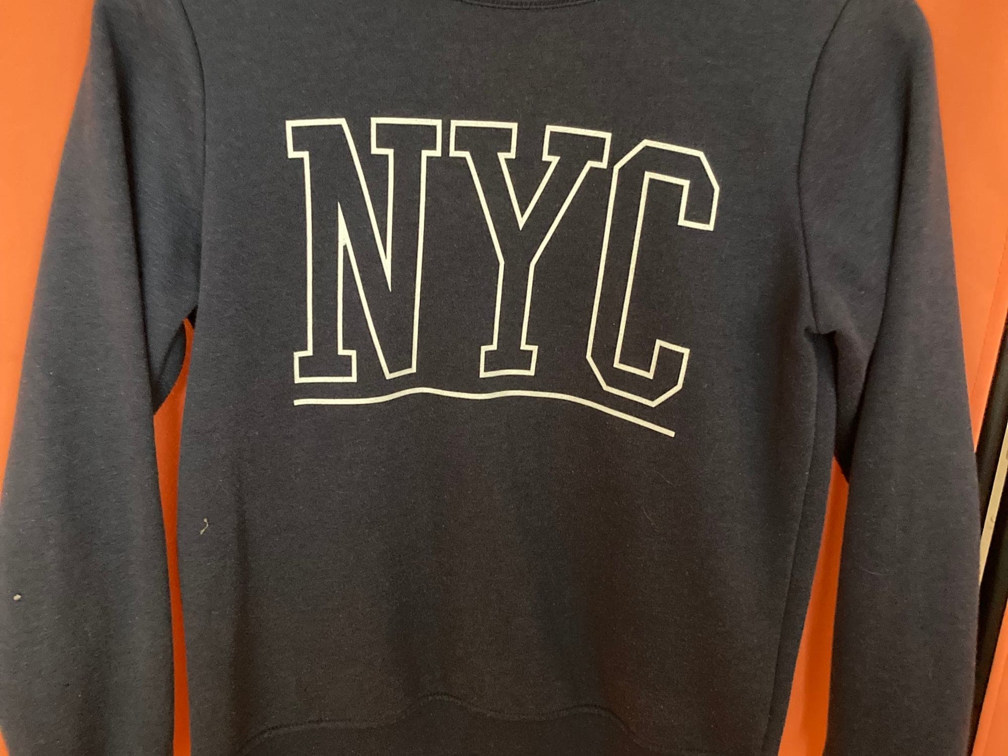 NYC sweatshirt zwart - Primark maat 11-12 jaar
