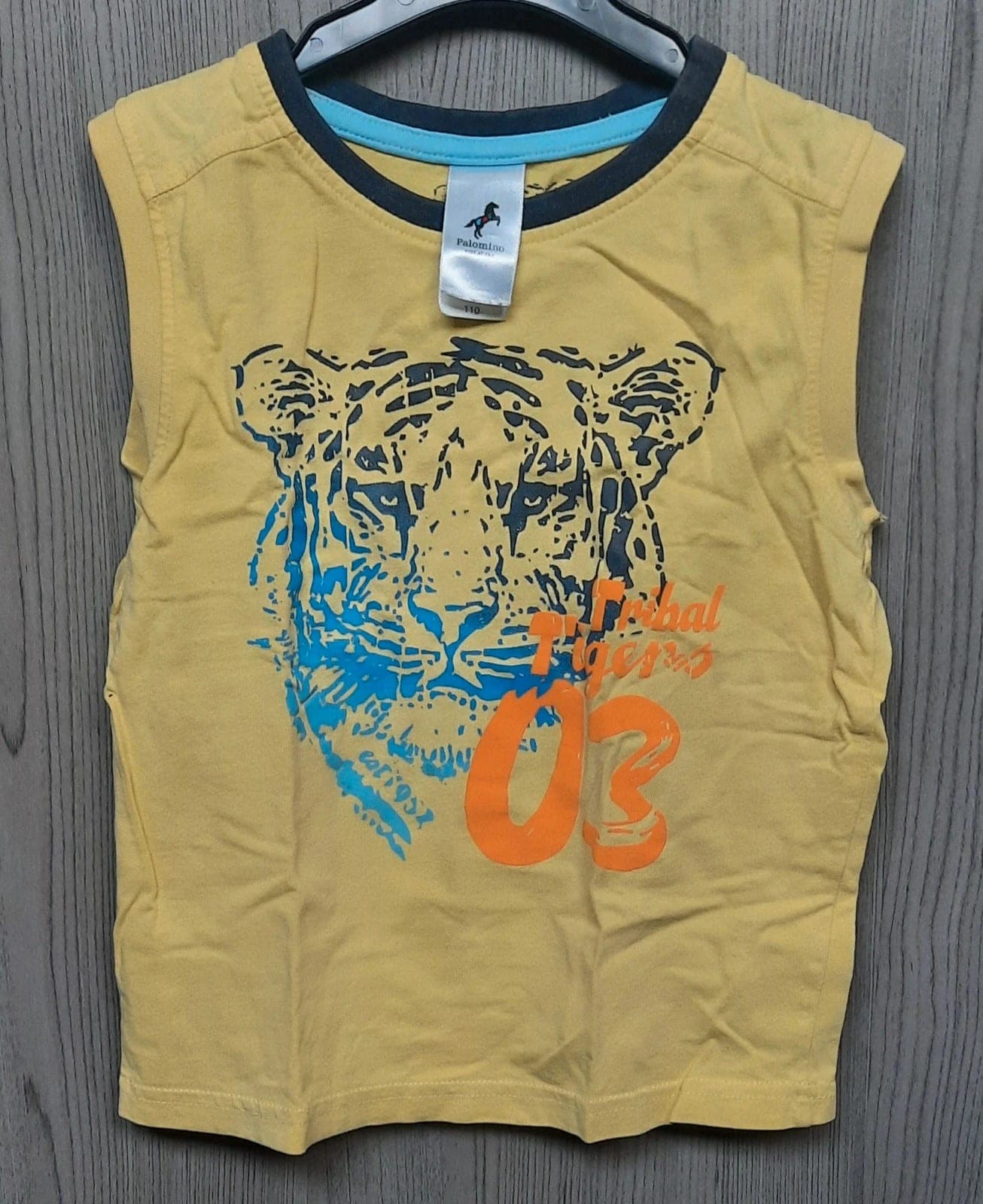 C&A tanktop jongens met tijgerprint