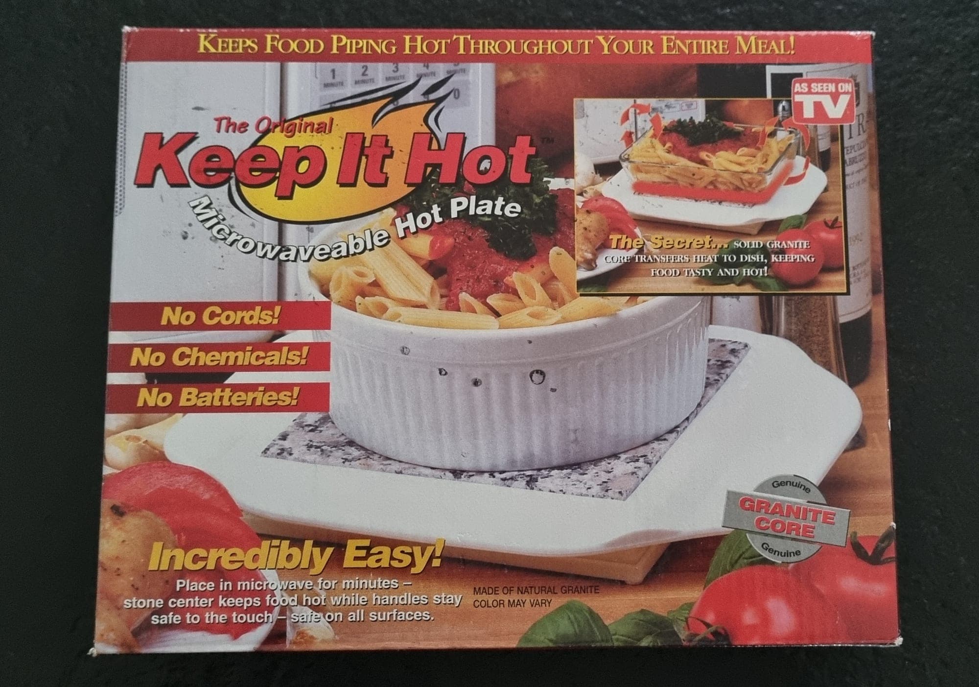 Keep It Hot plaque chauffante pour micro-ondes