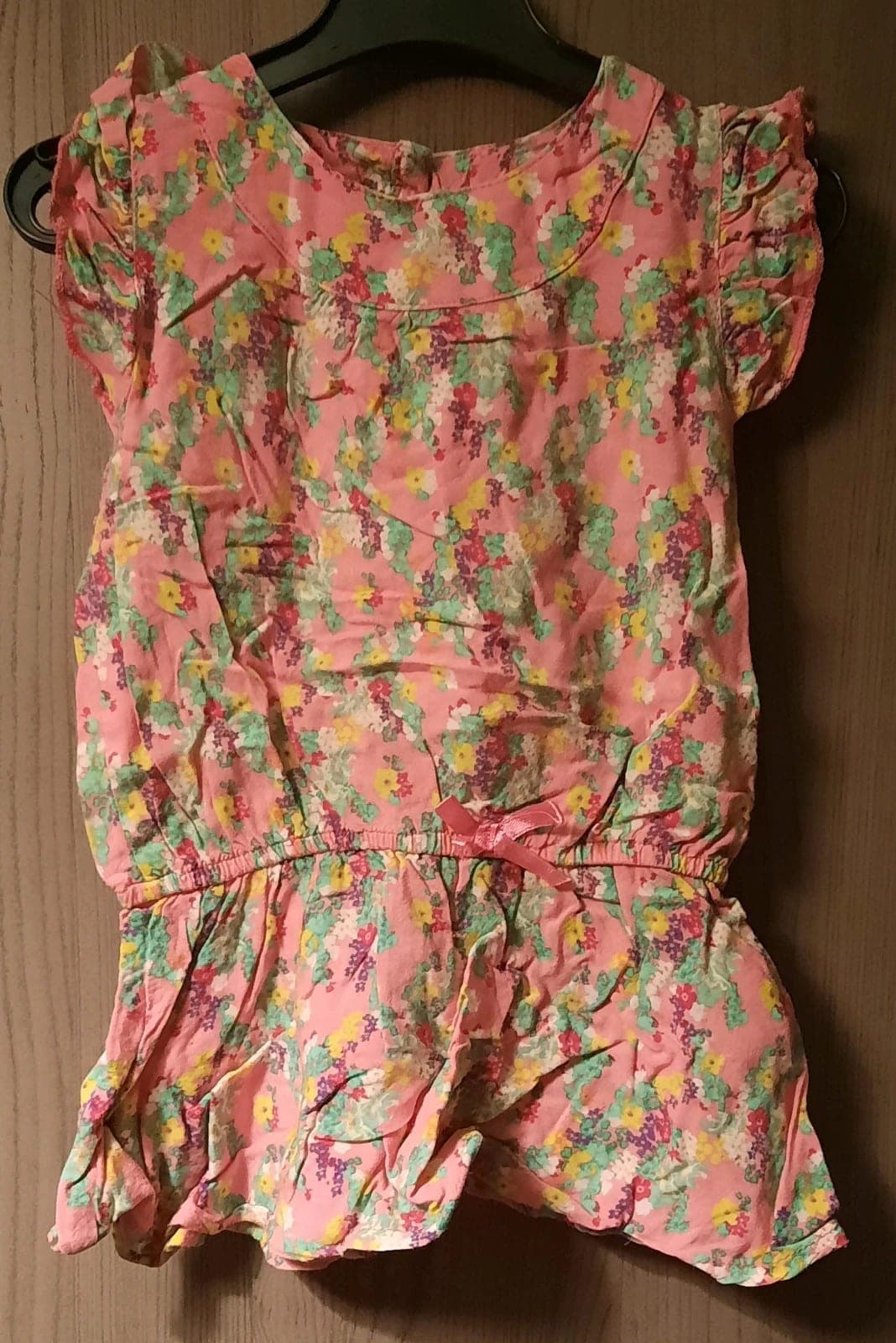 Wibra jurkje bloemen 74 cm