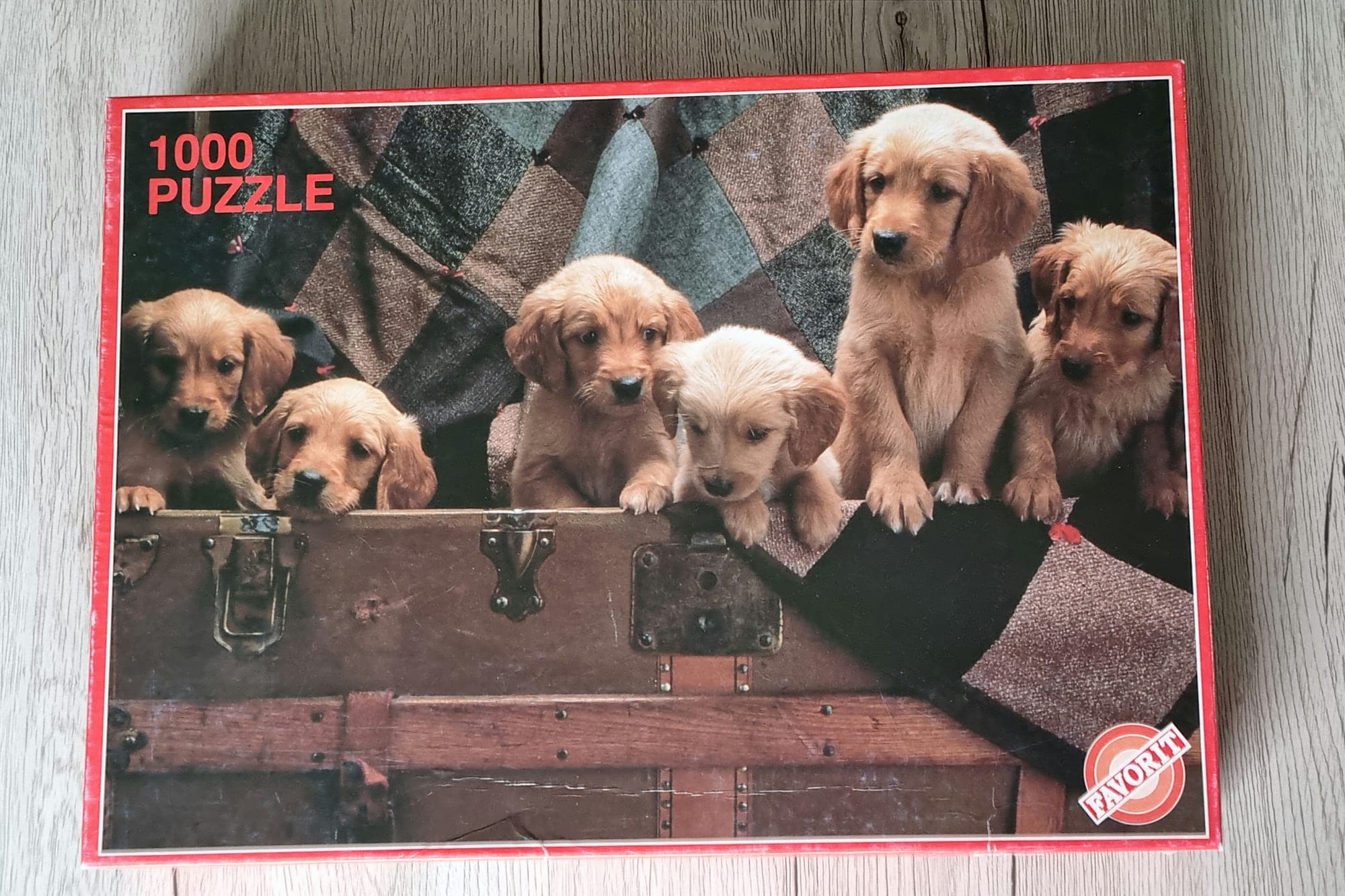 Puppy Puzzle - Favorit - 1000 pieces