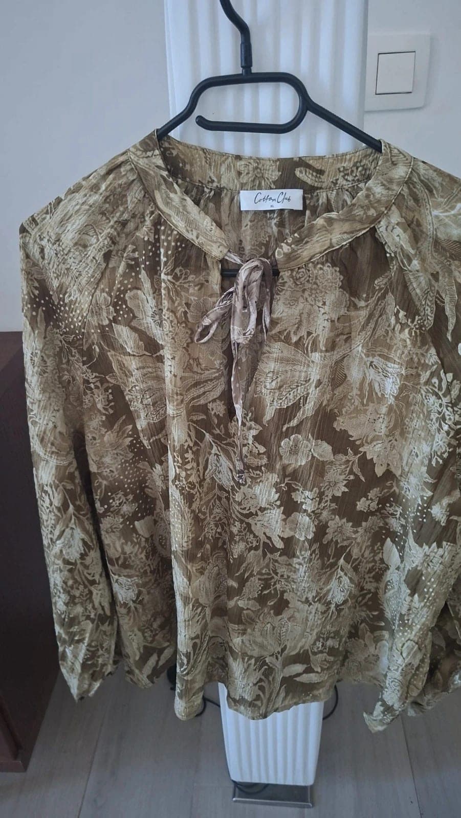 Elegante blouse met bloemenprint van Cotton Club
