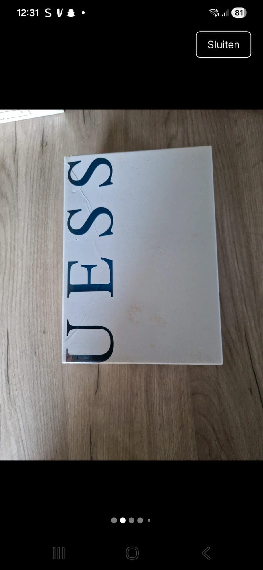 GUESS zwarte hakken met rafelige details maat 39