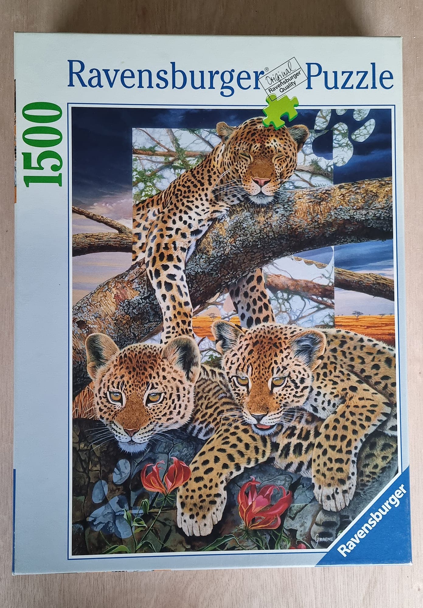 Ravensburger Puzzle 1500 pieces - Leopards