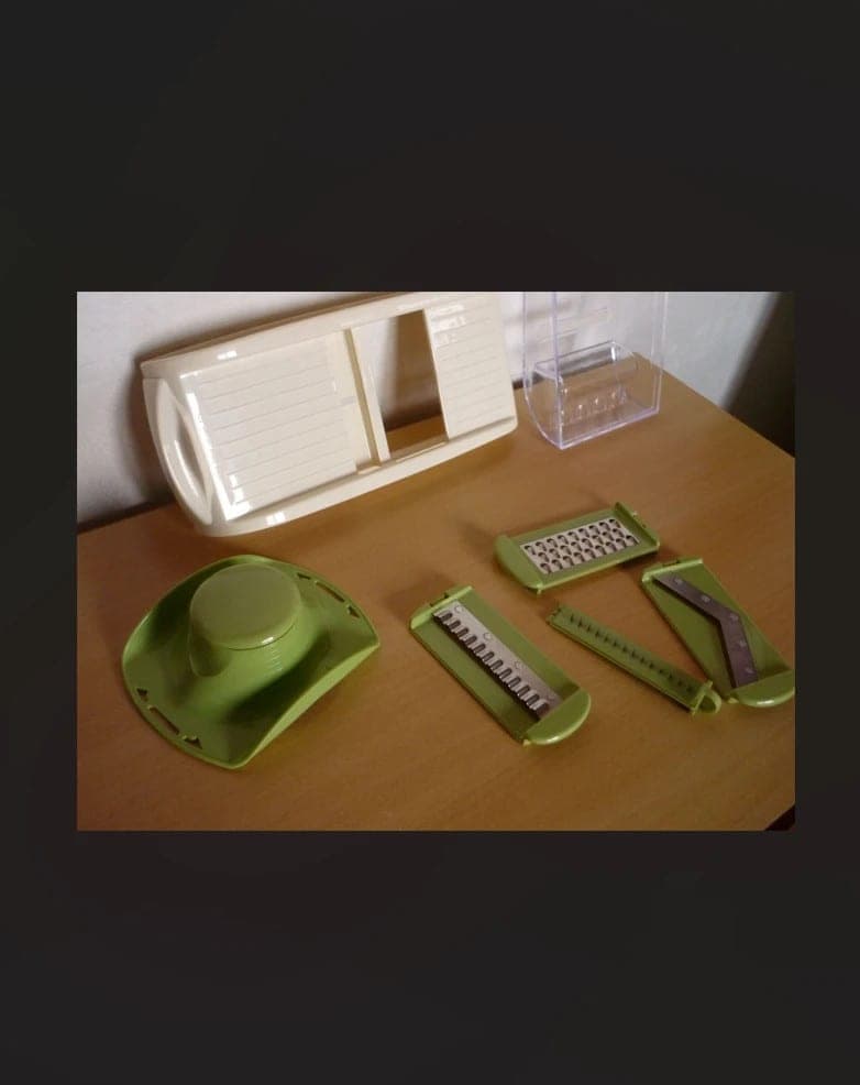 Retro Multifunctionele keuken groenterasp groentensnijder keukenmandoline