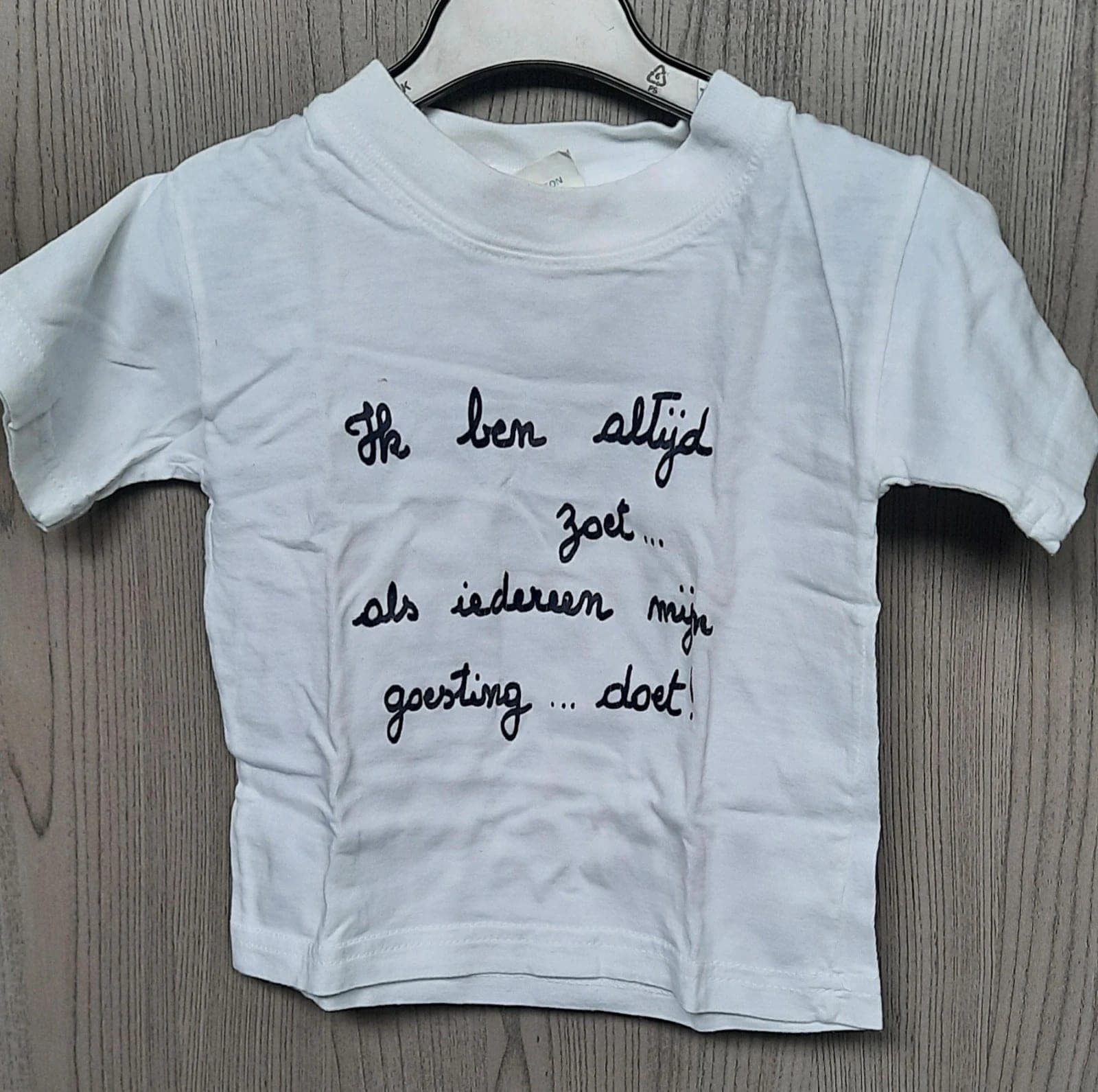 T-shirt voor baby 6-9 maanden (68 cm)